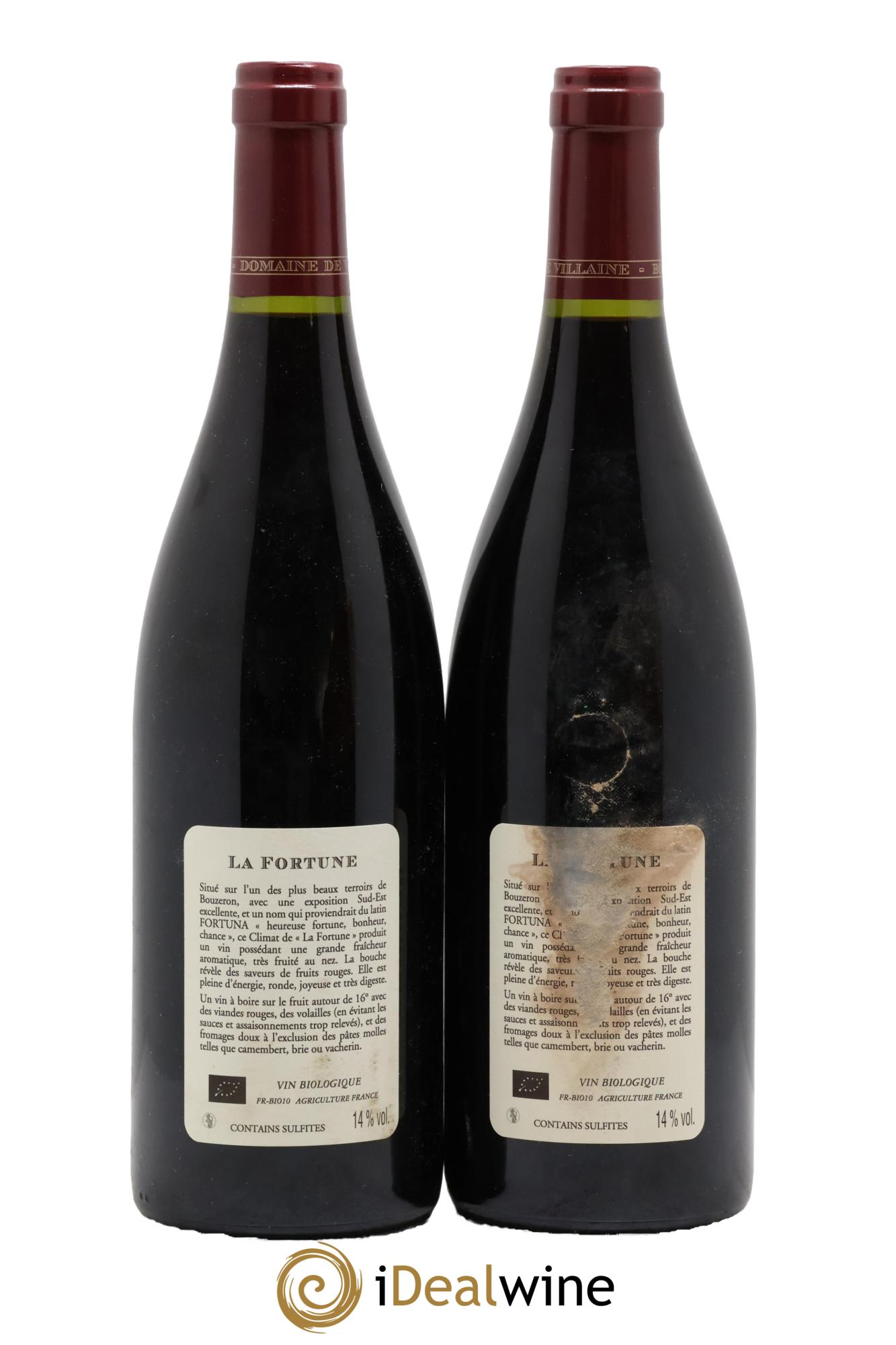 Bourgogne La Fortune Domaine de Villaine 2020 - Posten von 2 Flaschen - 1