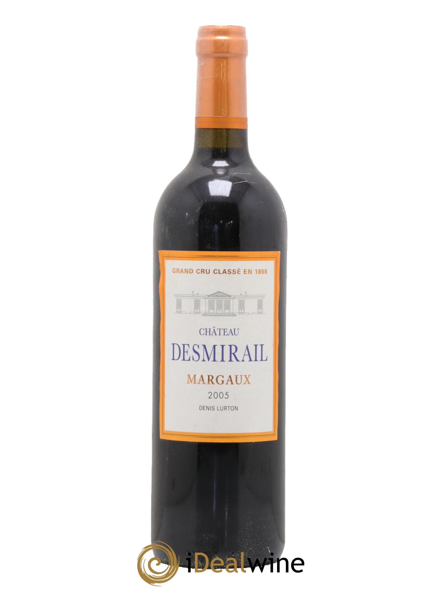 Château Desmirail 3ème Grand Cru Classé 2005 - Lot de 1 bouteille - 0