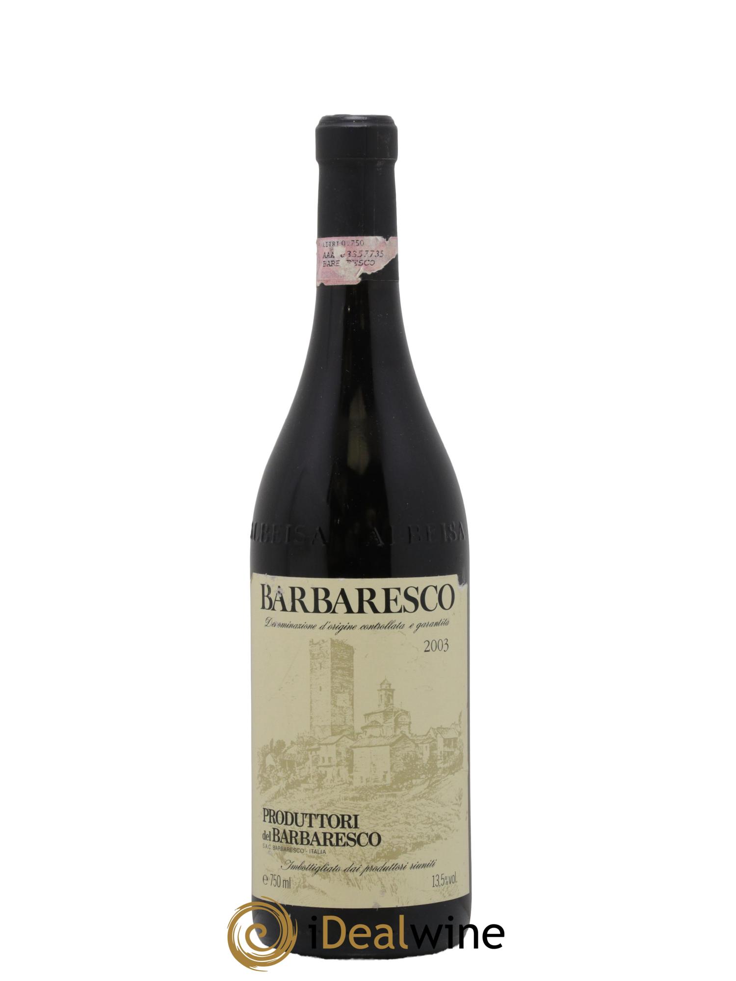 Barbaresco DOCG Produttori del Barbaresco 2003 - Posten von 1 Flasche - 0