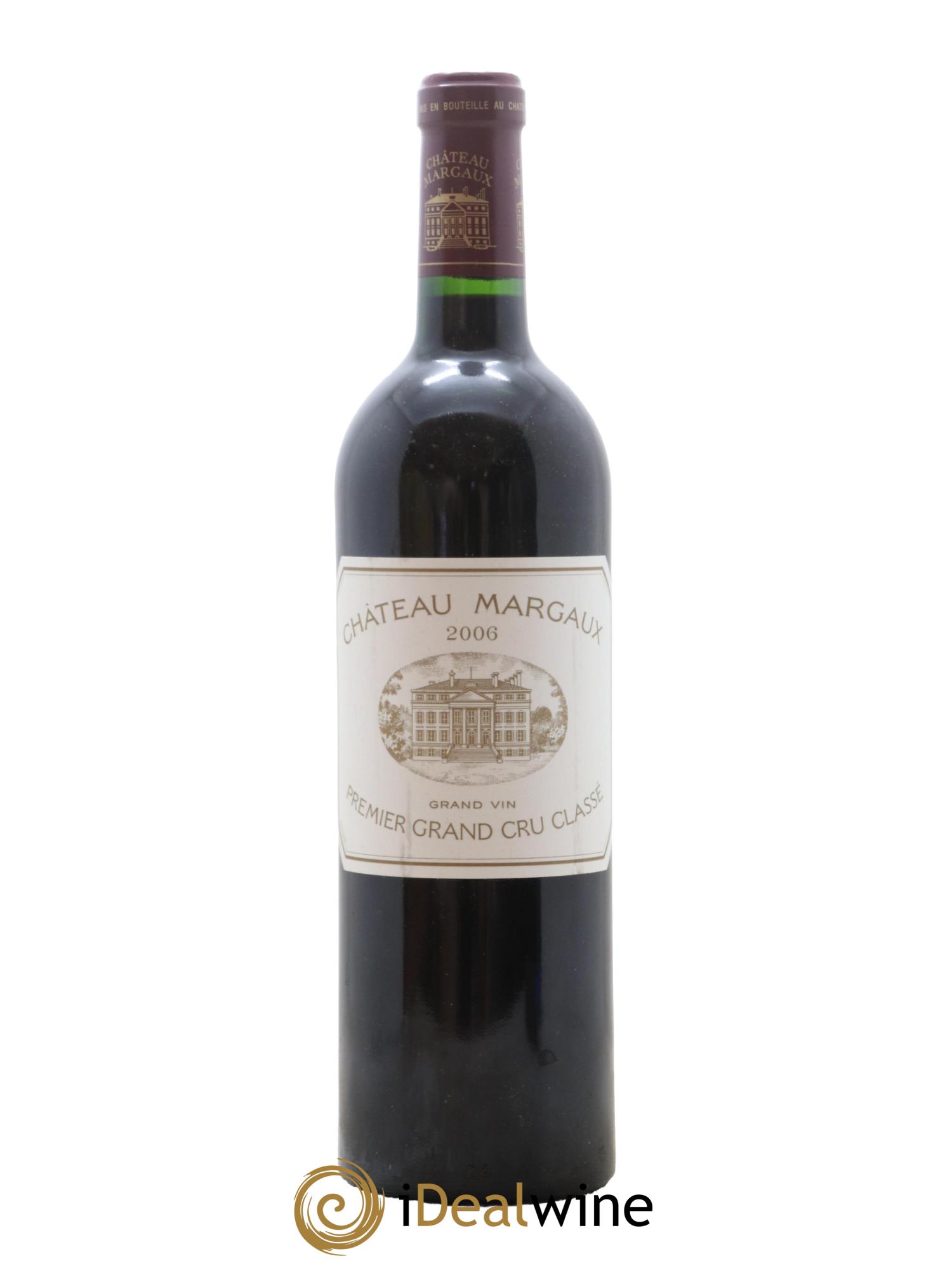 Château Margaux 1er Grand Cru Classé 2006 - Lot de 1 bouteille - 0