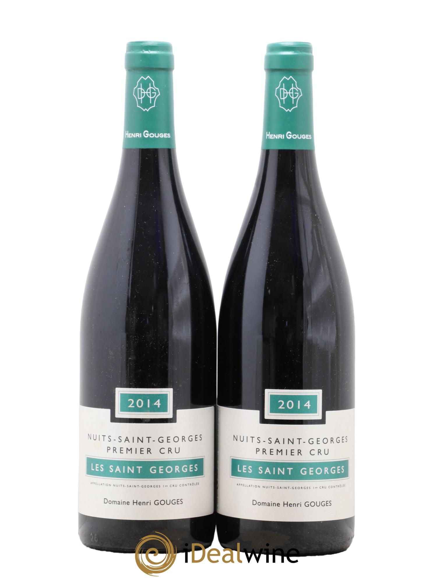 Nuits-Saint-Georges 1er Cru Les Saints Georges Henri Gouges 2014 - Lot de 2 bouteilles - 0