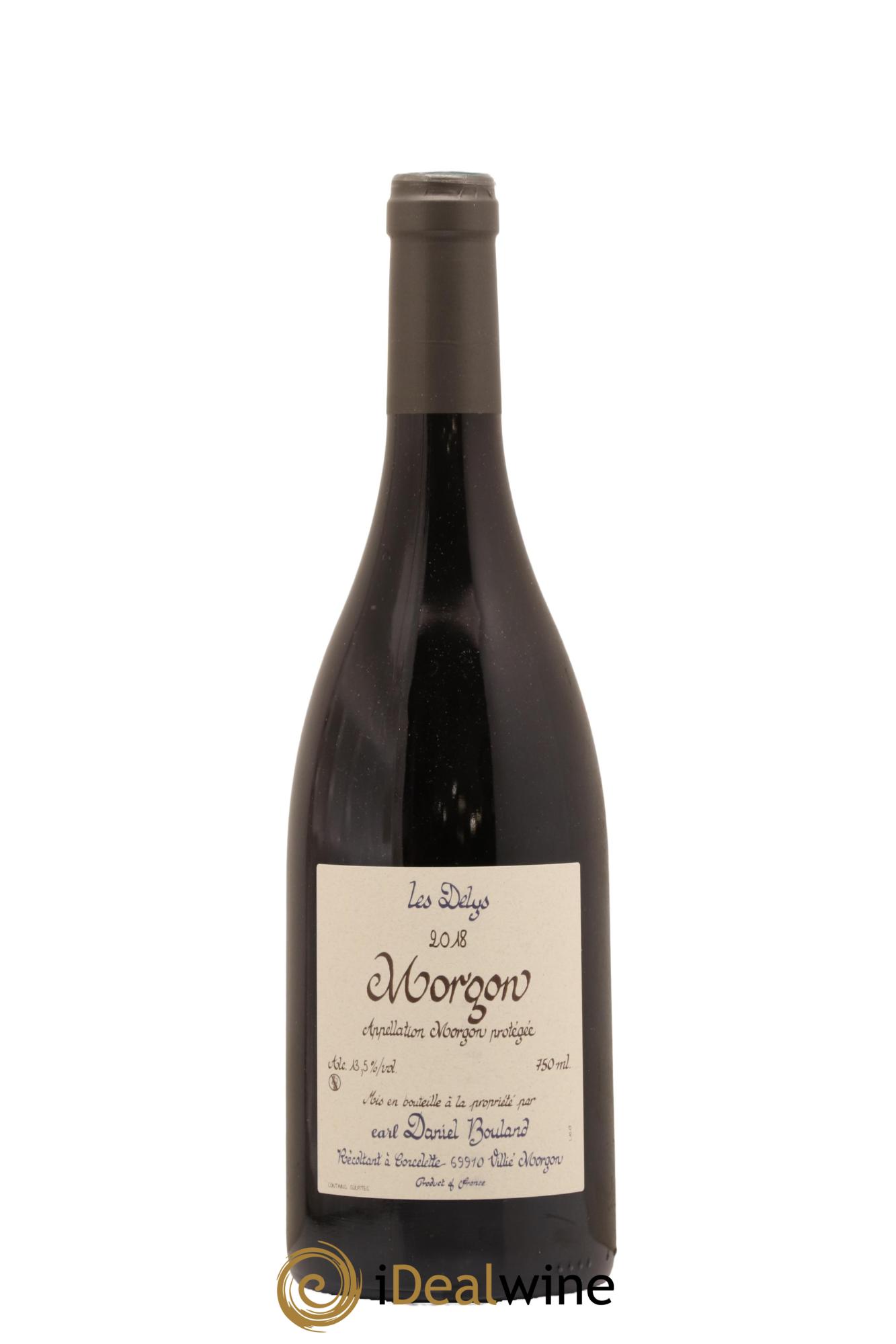 Morgon Les Delys Vielles Vignes de 1926 Daniel Bouland (Domaine) 2018 - Lot de 1 bouteille - 0