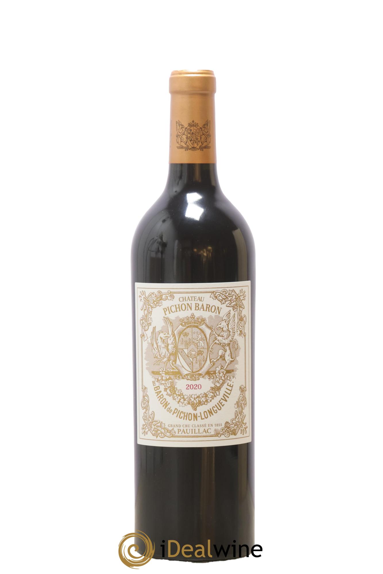 Pichon Longueville Baron 2ème Grand Cru Classé 2020 - Lot of 1 bottle - 1