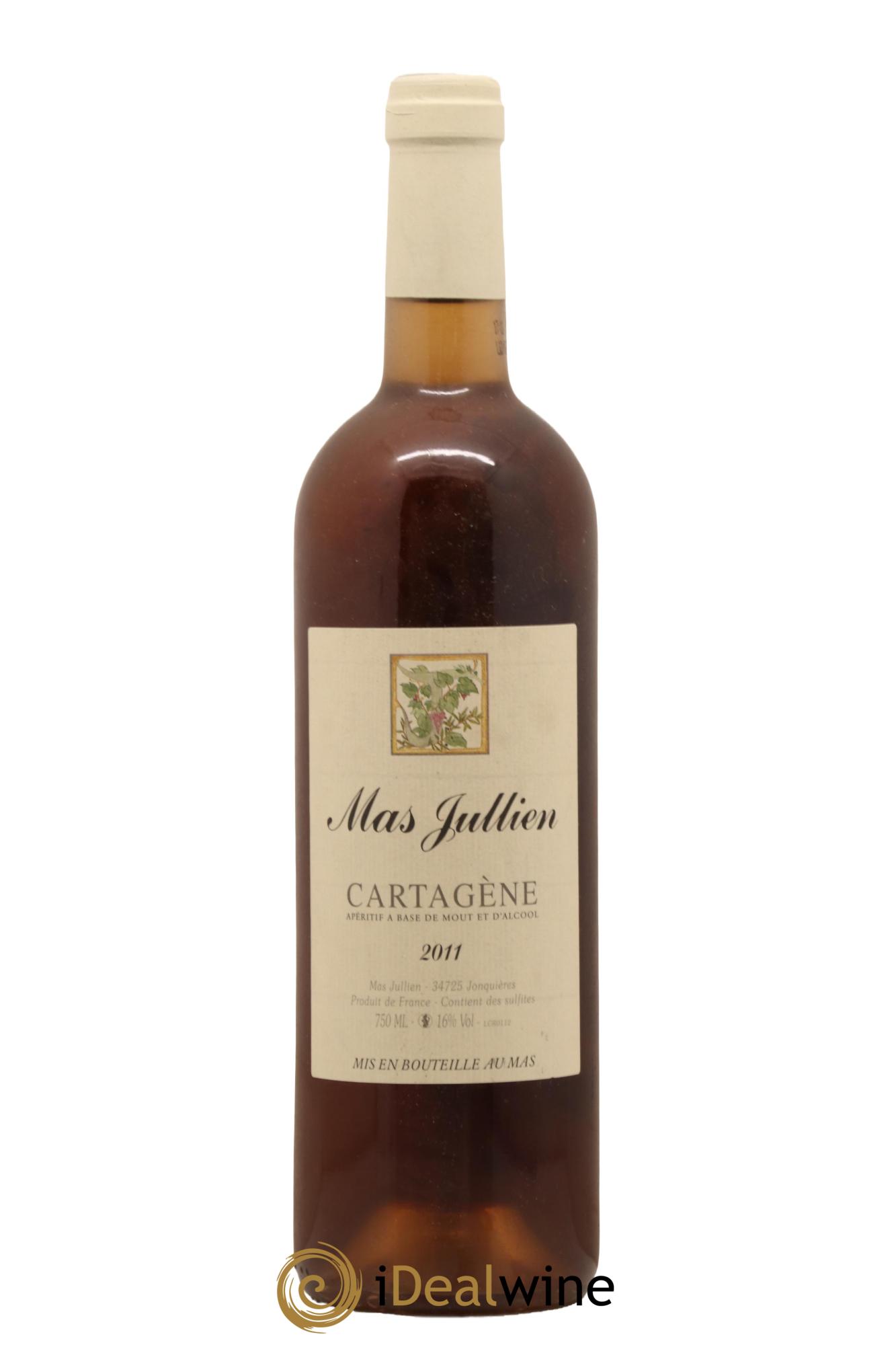 Vin de Liqueur Mas Jullien Cartagène Olivier Jullien 2011 - Lot de 1 bouteille - 0