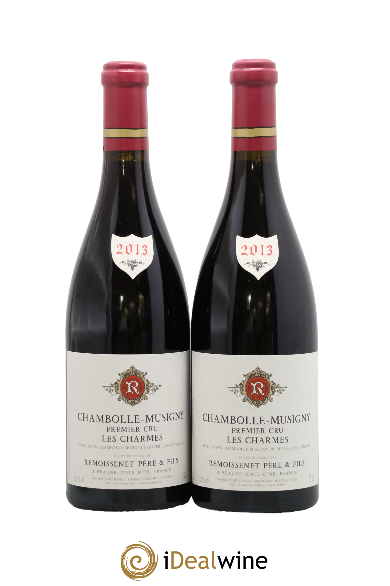 Chambolle-Musigny 1er Cru Les Charmes Remoissenet Père et Fils 2013 - Posten von 2 Flaschen - 0