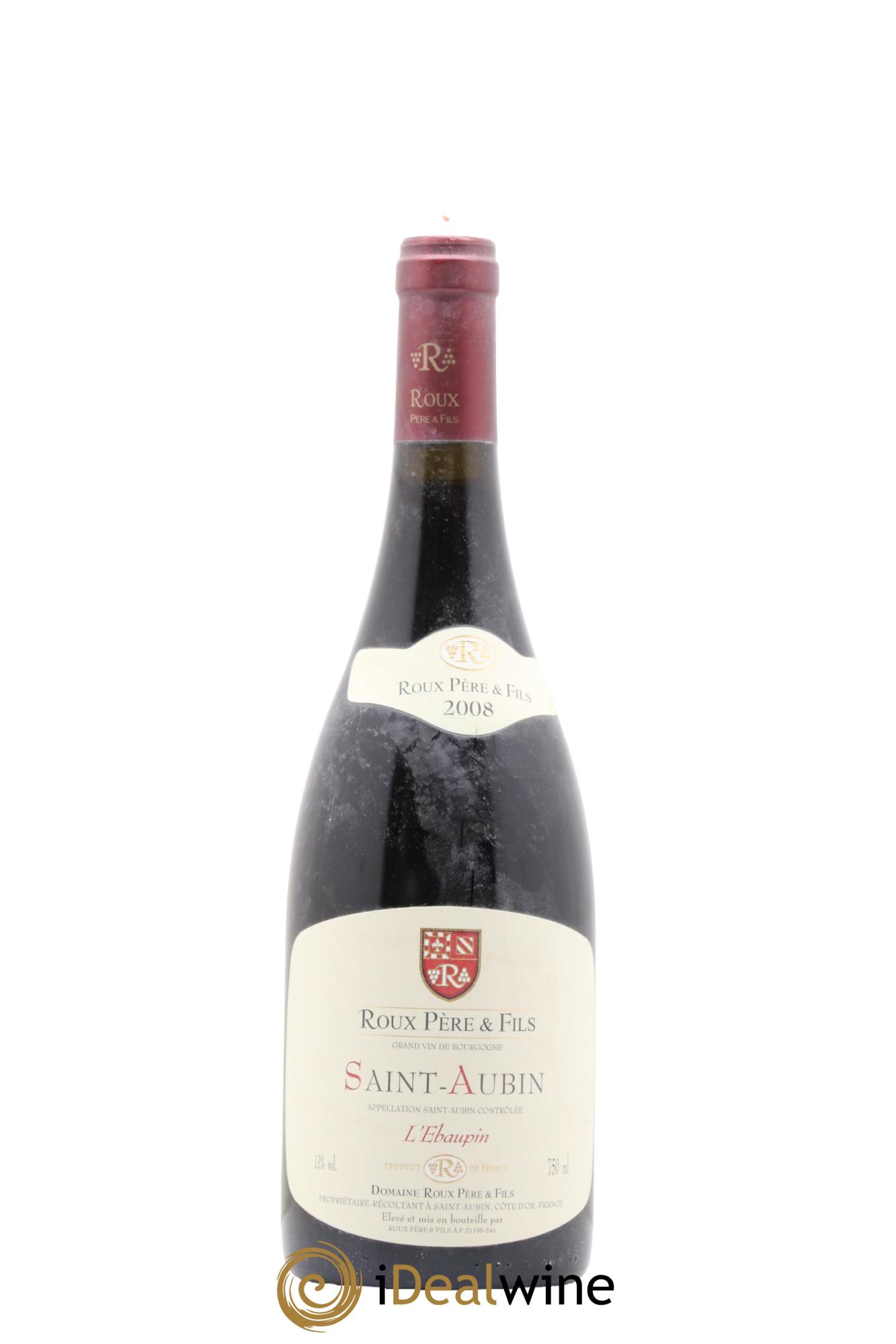 Saint-Aubin L'Ebaupin Roux Père et Fils 2008 - Posten von 1 Flasche - 0