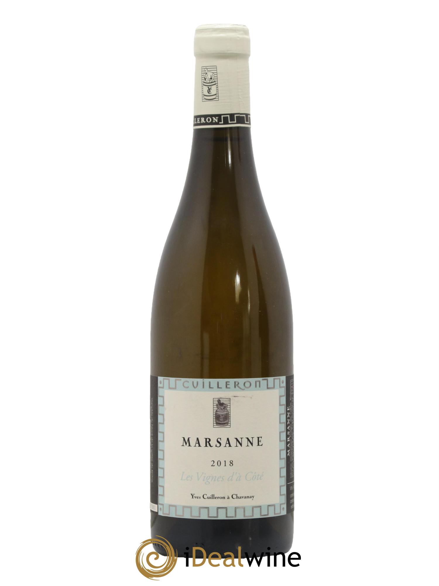 Collines Rhodaniennes Marsanne les Vignes d'à Côté Yves Cuilleron (Domaine) 2018 - Lot de 1 bouteille - 0