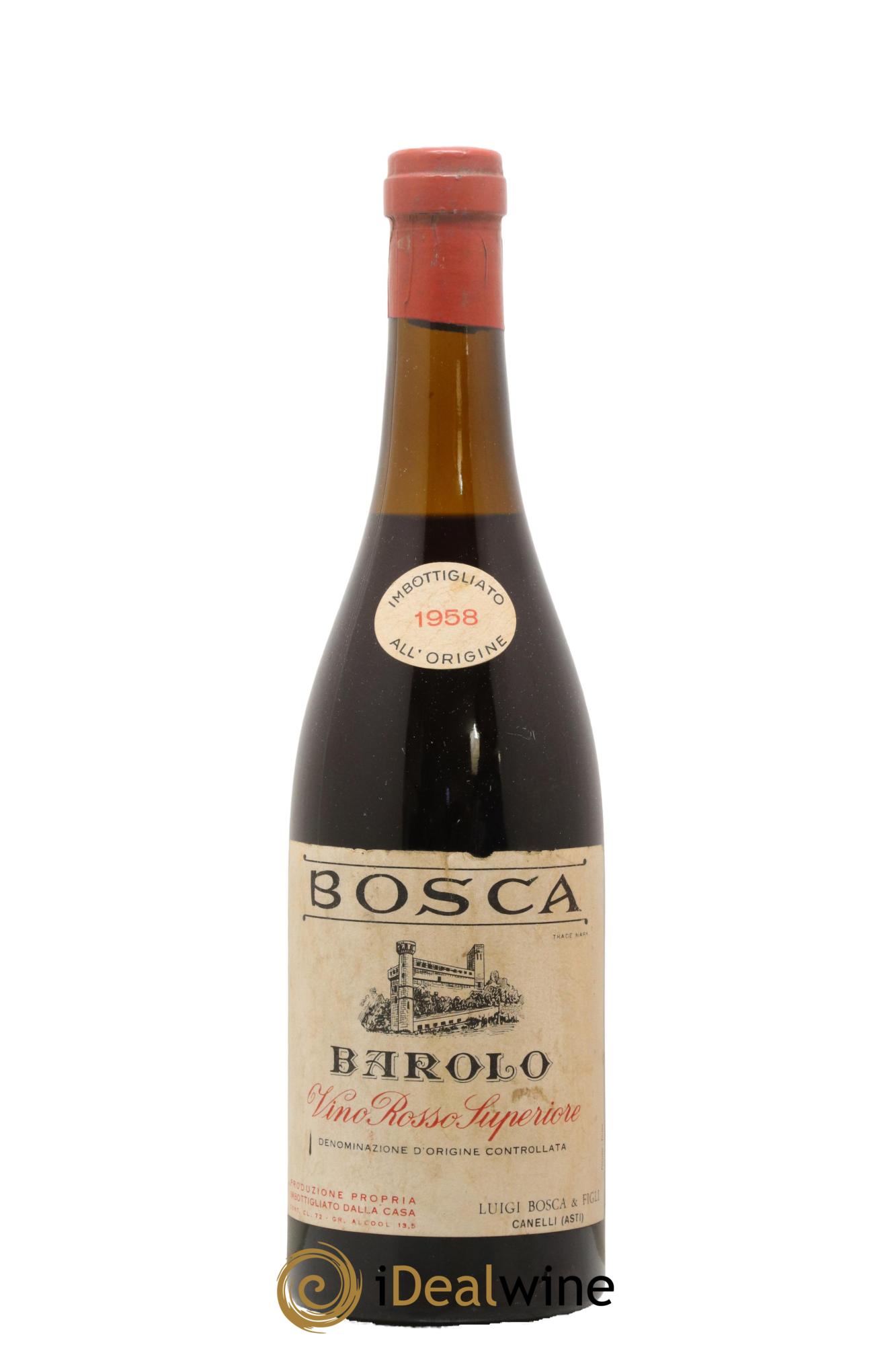 Barolo Superiore Bosca 1958 - Lot de 1 bouteille - 0