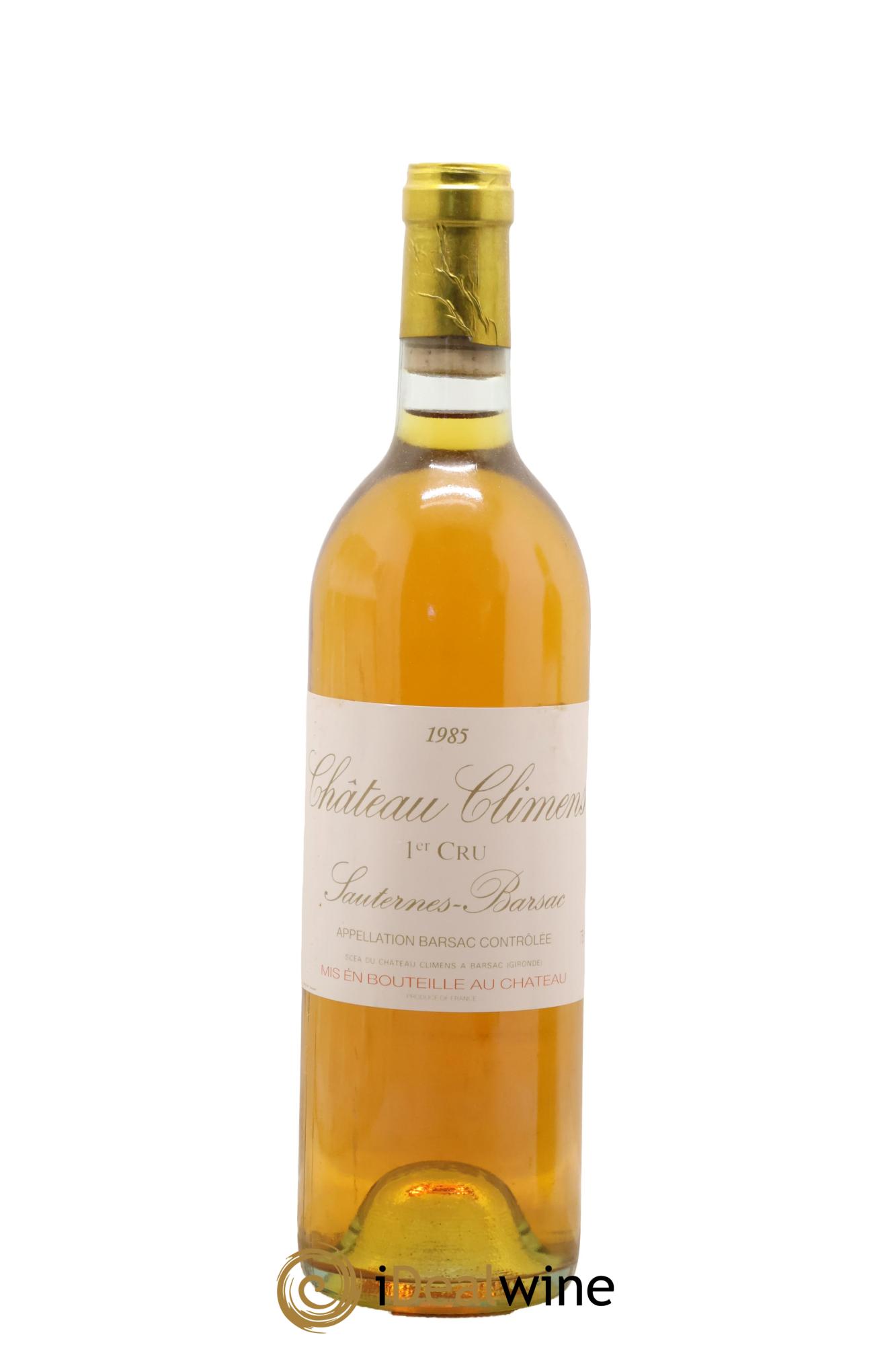 Château Climens 1er Grand Cru Classé 1985 - Lotto di 1 bottiglia - 0