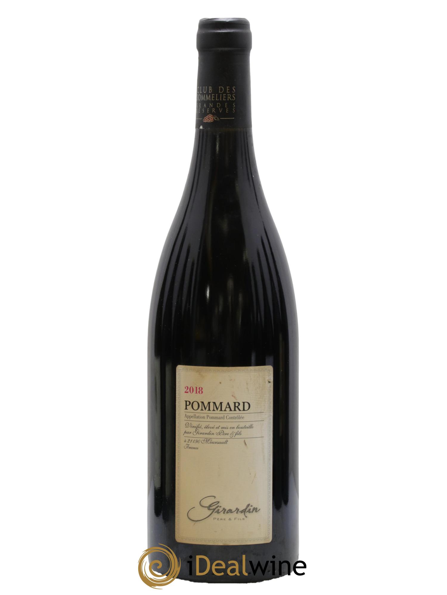 Pommard Village Club Des Sommeliers Girardin Père Et Fils 2018 - Lotto di 1 bottiglia - 0