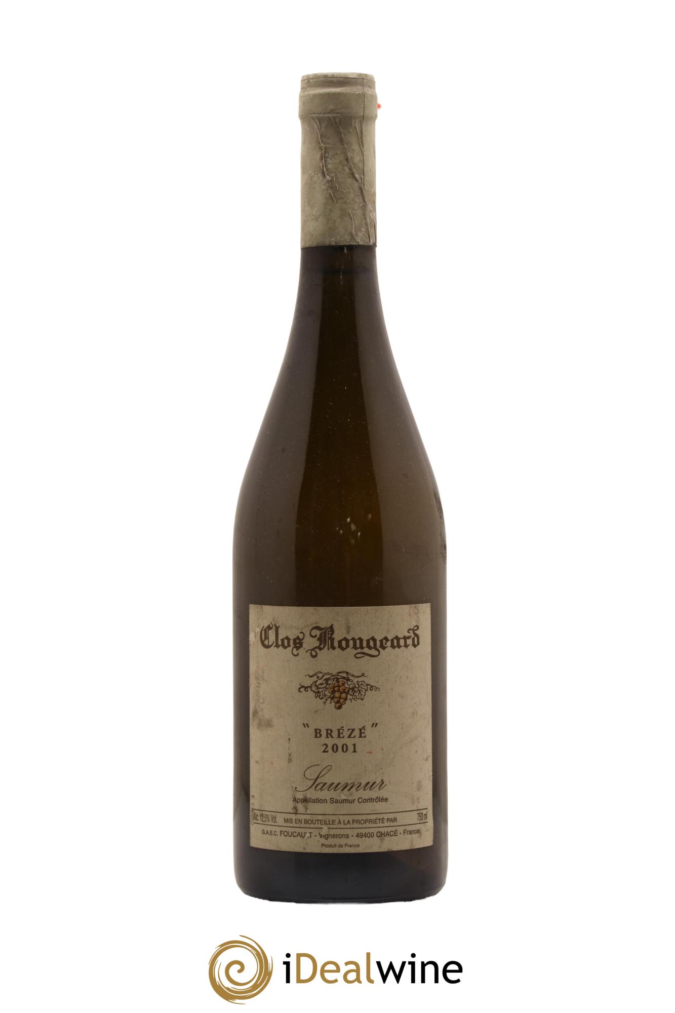 Saumur Brézé Clos Rougeard 2001 - Posten von 1 Flasche - 0