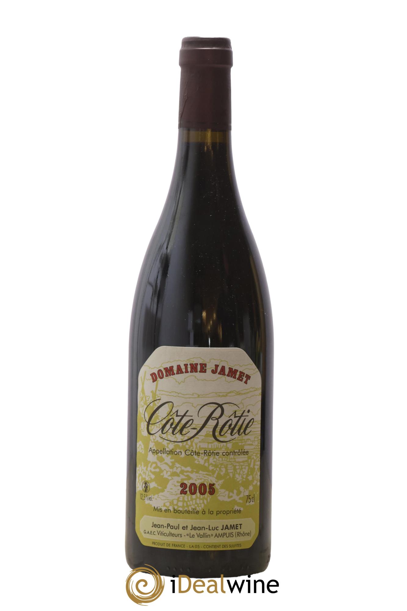 Côte-Rôtie Jamet (Domaine) 2005 - Lot of 1 bottle - 0