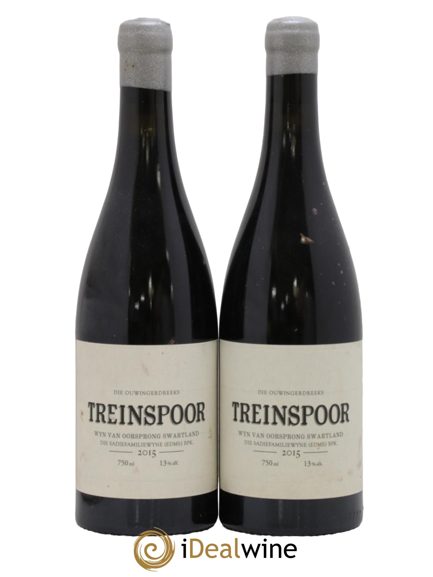 Swartland The Sadie Family Treinspoor 2015 - Lot de 2 bouteilles - 0