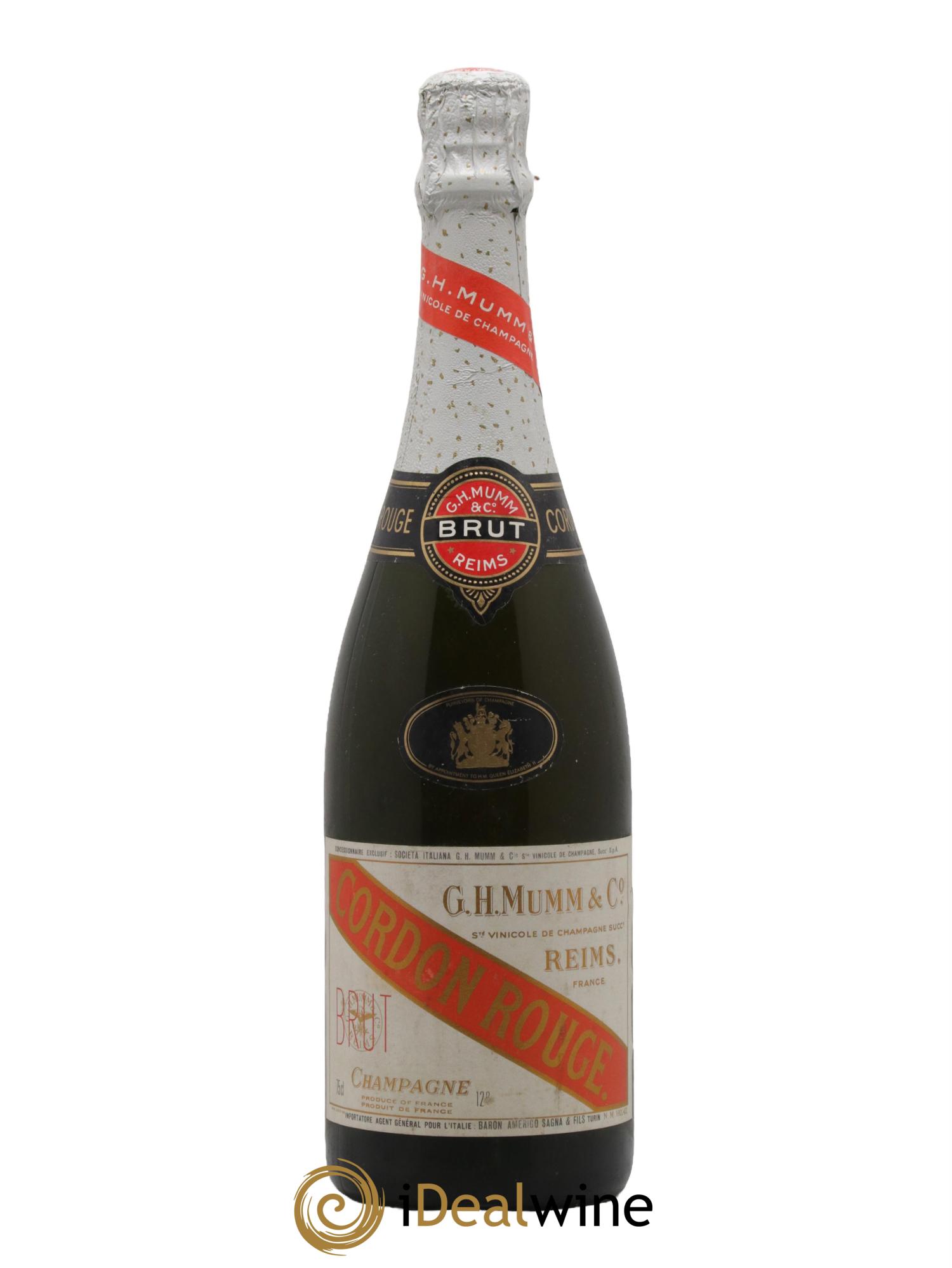 Cordon Rouge Mumm - Lot de 1 bouteille - 0