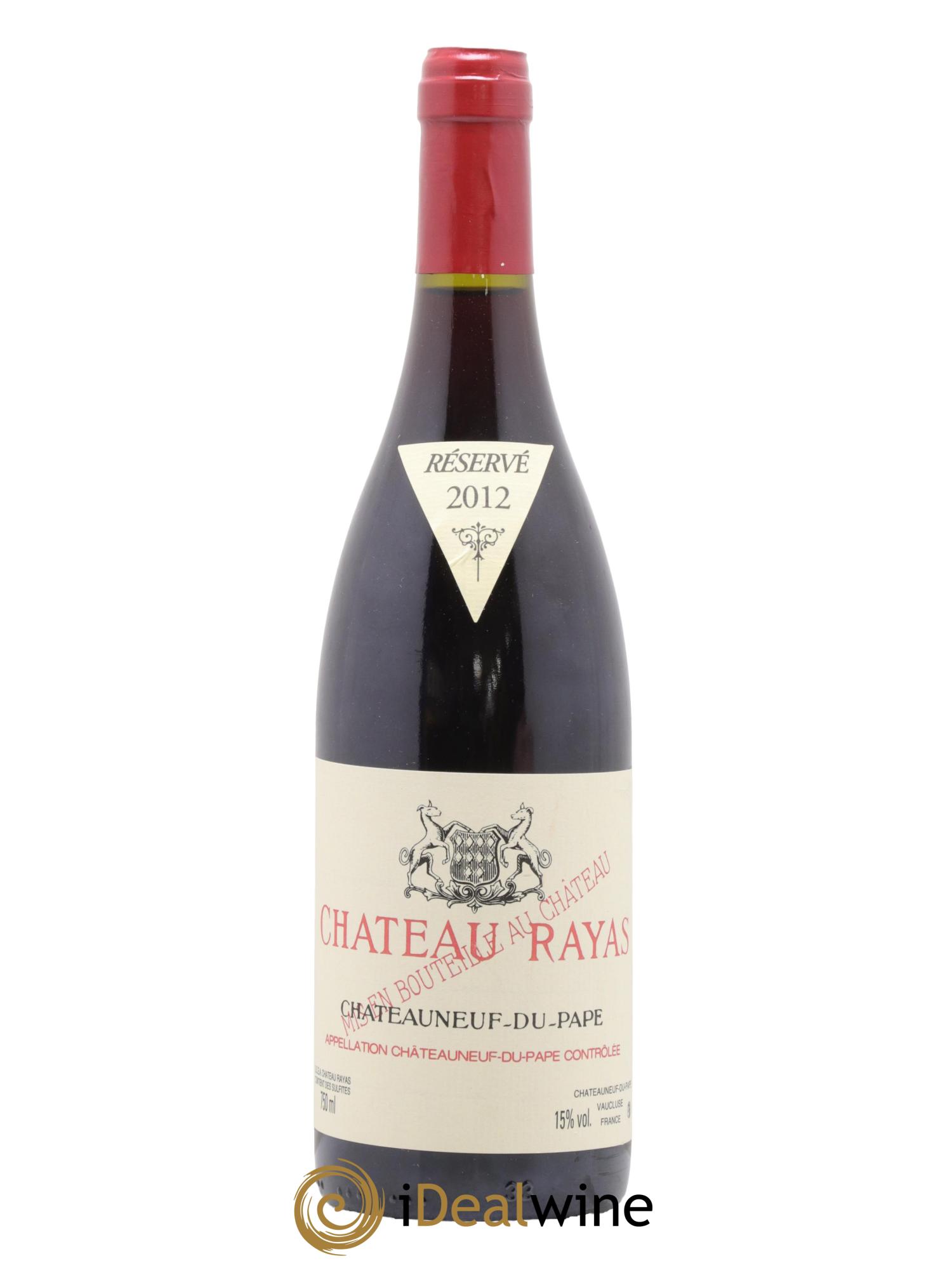 Châteauneuf-du-Pape Château Rayas Emmanuel Reynaud 2012 - Lot of 1 bottle - 0