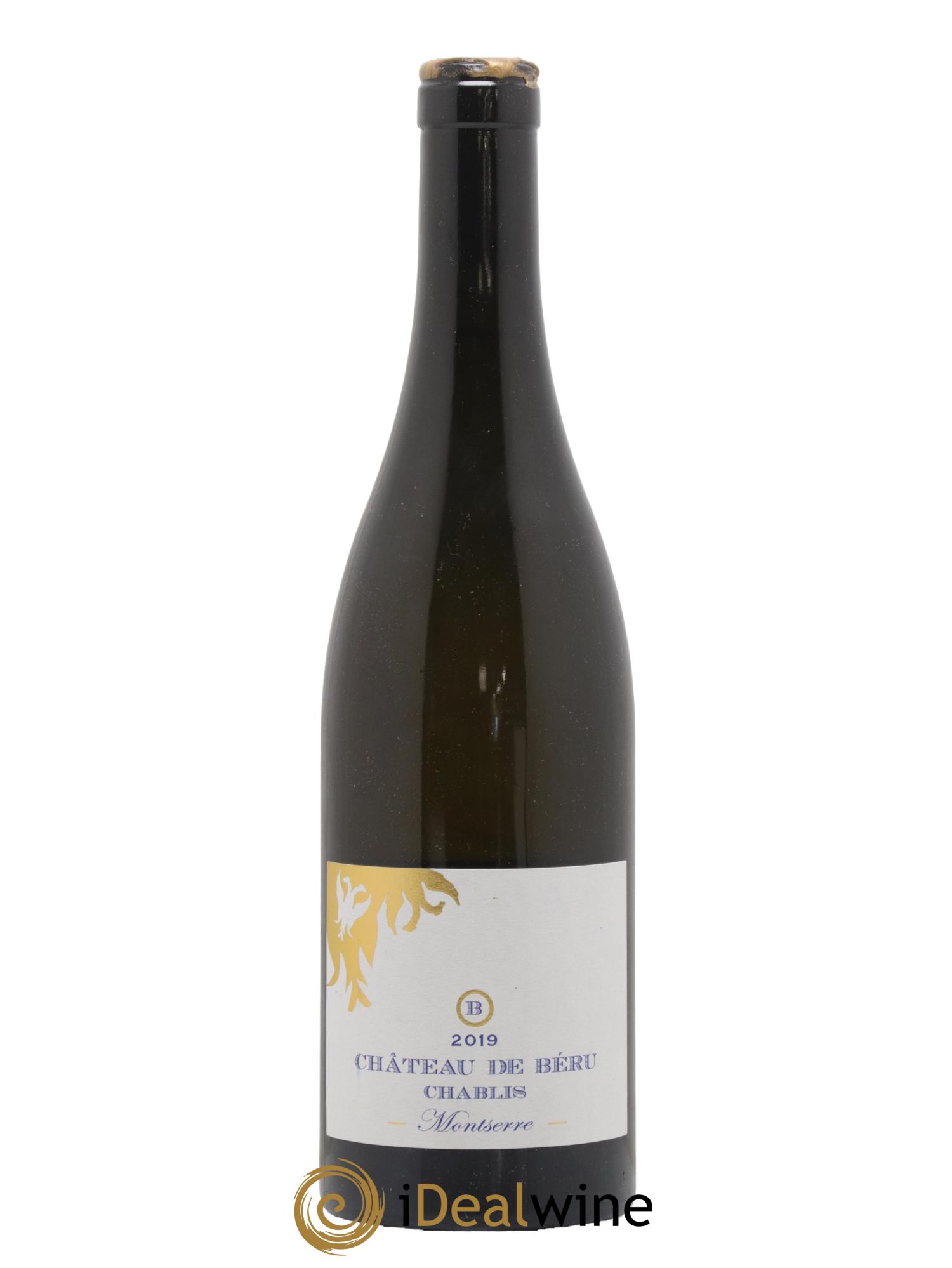 Chablis Montserre Château de Béru 2019 - Lot de 1 bouteille - 0