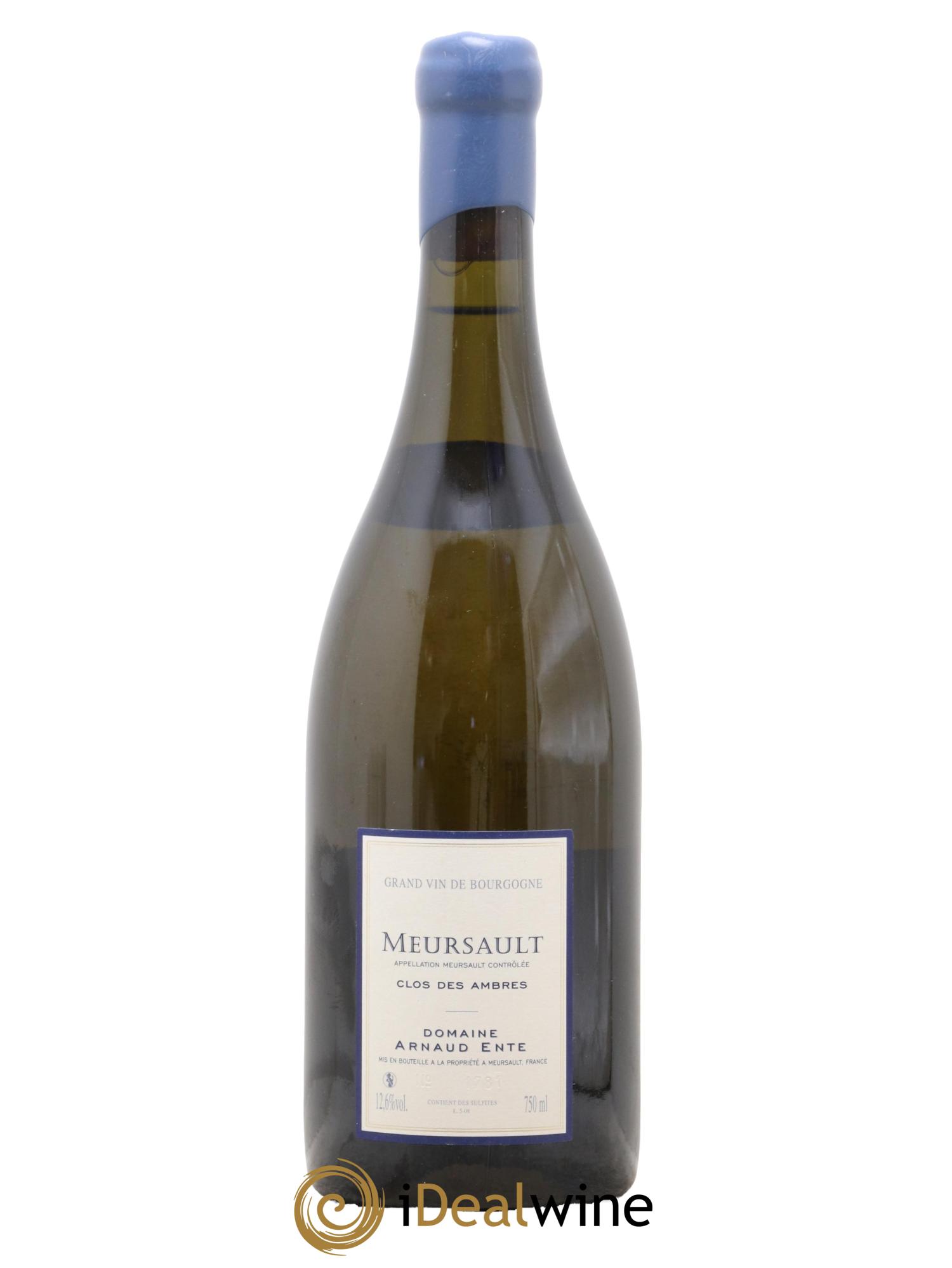 Meursault Clos des Ambres Arnaud Ente 2008 - Lotto di 1 bottiglia - 1