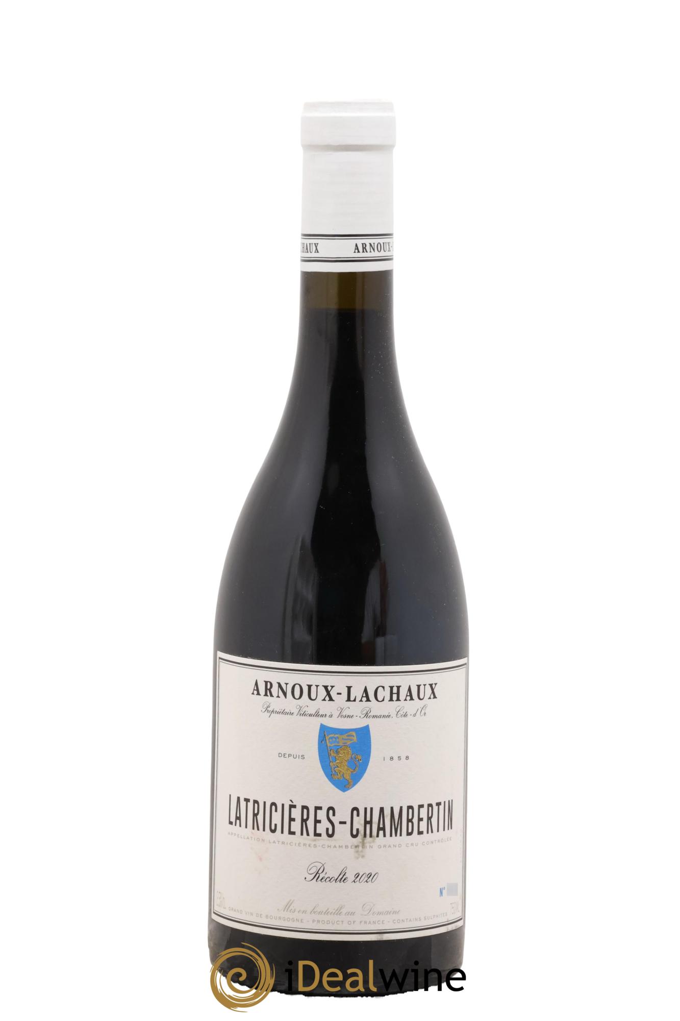 Latricières-Chambertin Grand Cru Arnoux-Lachaux (Domaine) 2020 - Lot de 1 bouteille - 0