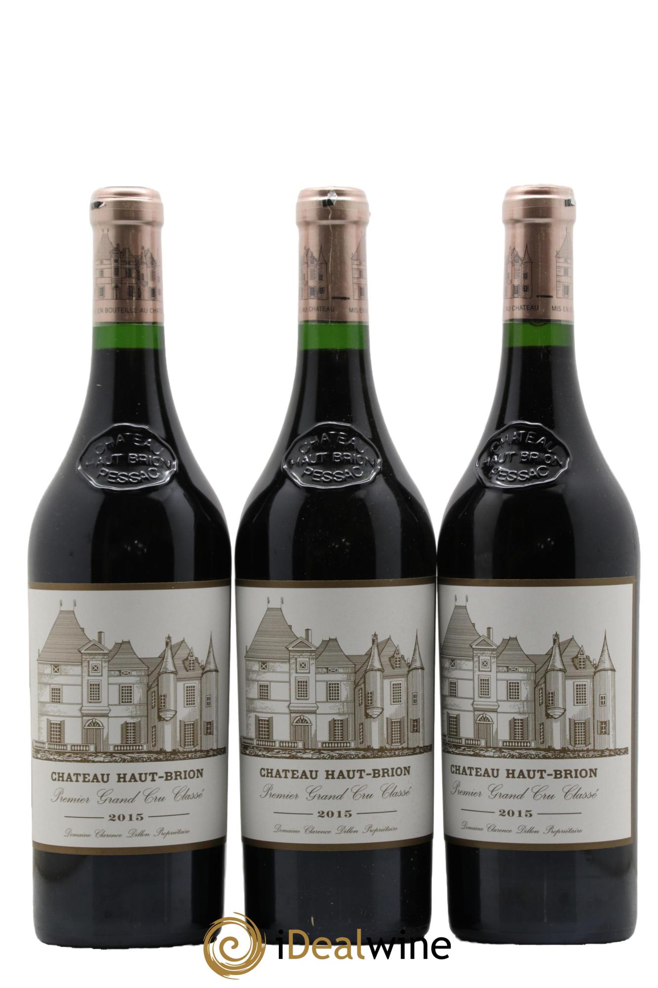 Château Haut Brion 1er Grand Cru Classé 2015 - Lot de 6 bouteilles - 3