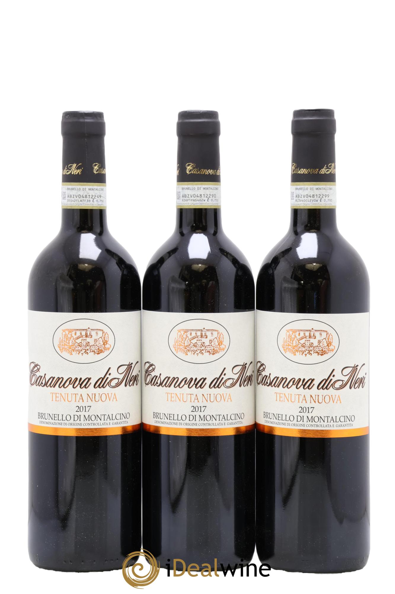 Brunello di Montalcino DOCG Tenuta Nuova Casanova di Neri - Giacomo Neri 2017 - Lot de 3 bouteilles - 0