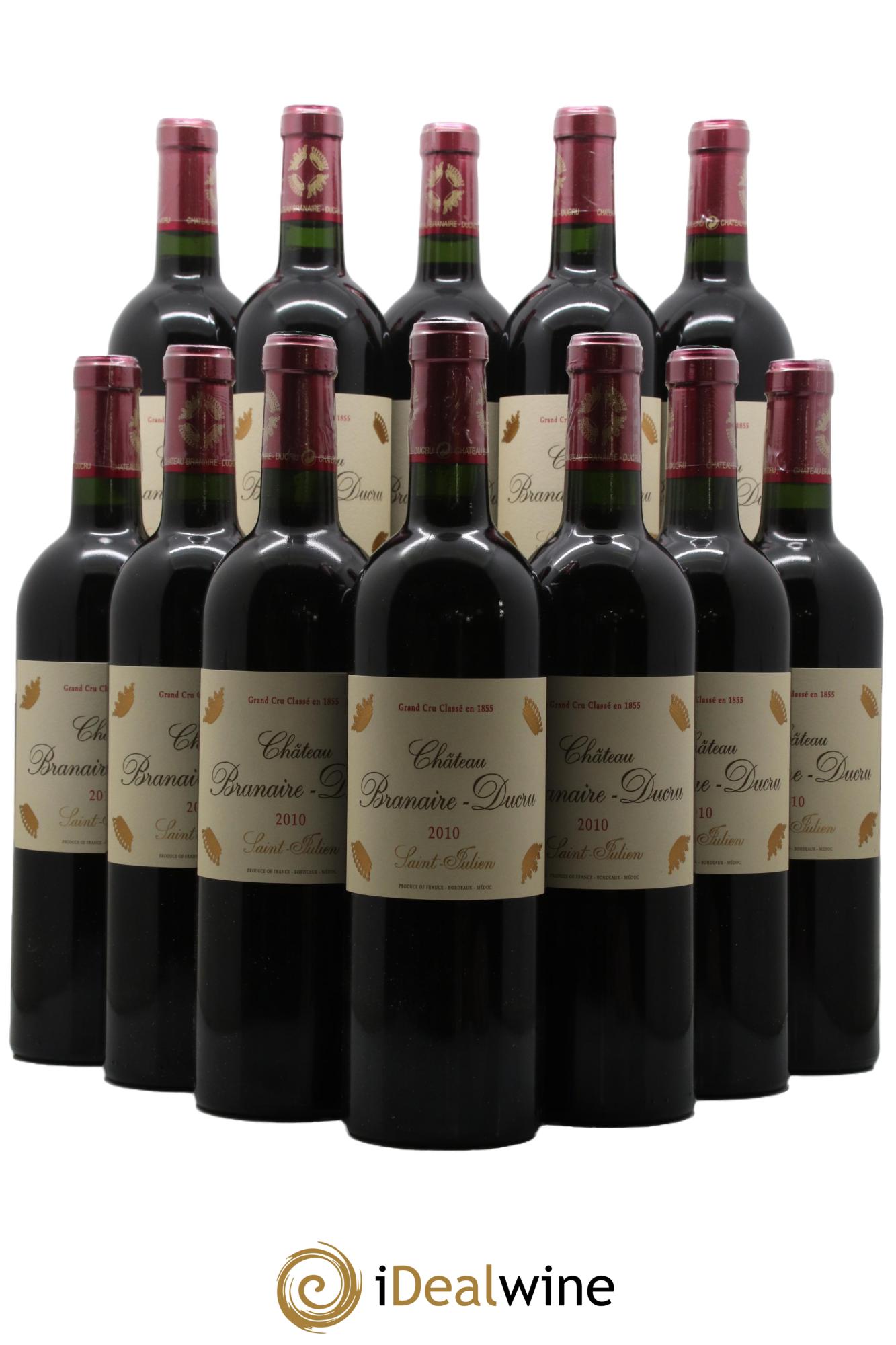 Château Branaire Ducru 4ème Grand Cru Classé 2010 - Posten von 12 Flaschen - 0
