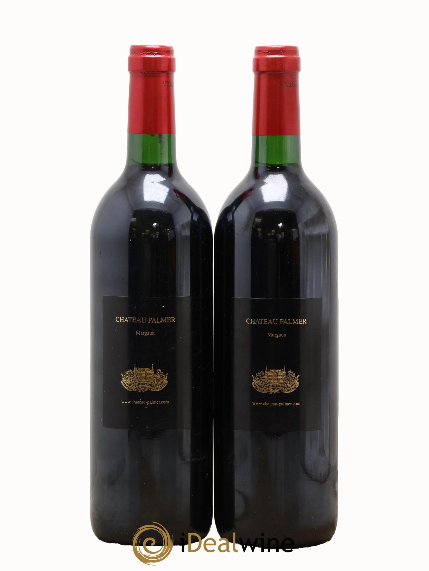 Château Palmer 3ème Grand Cru Classé 2000 - Lot of 2 bottles - 1