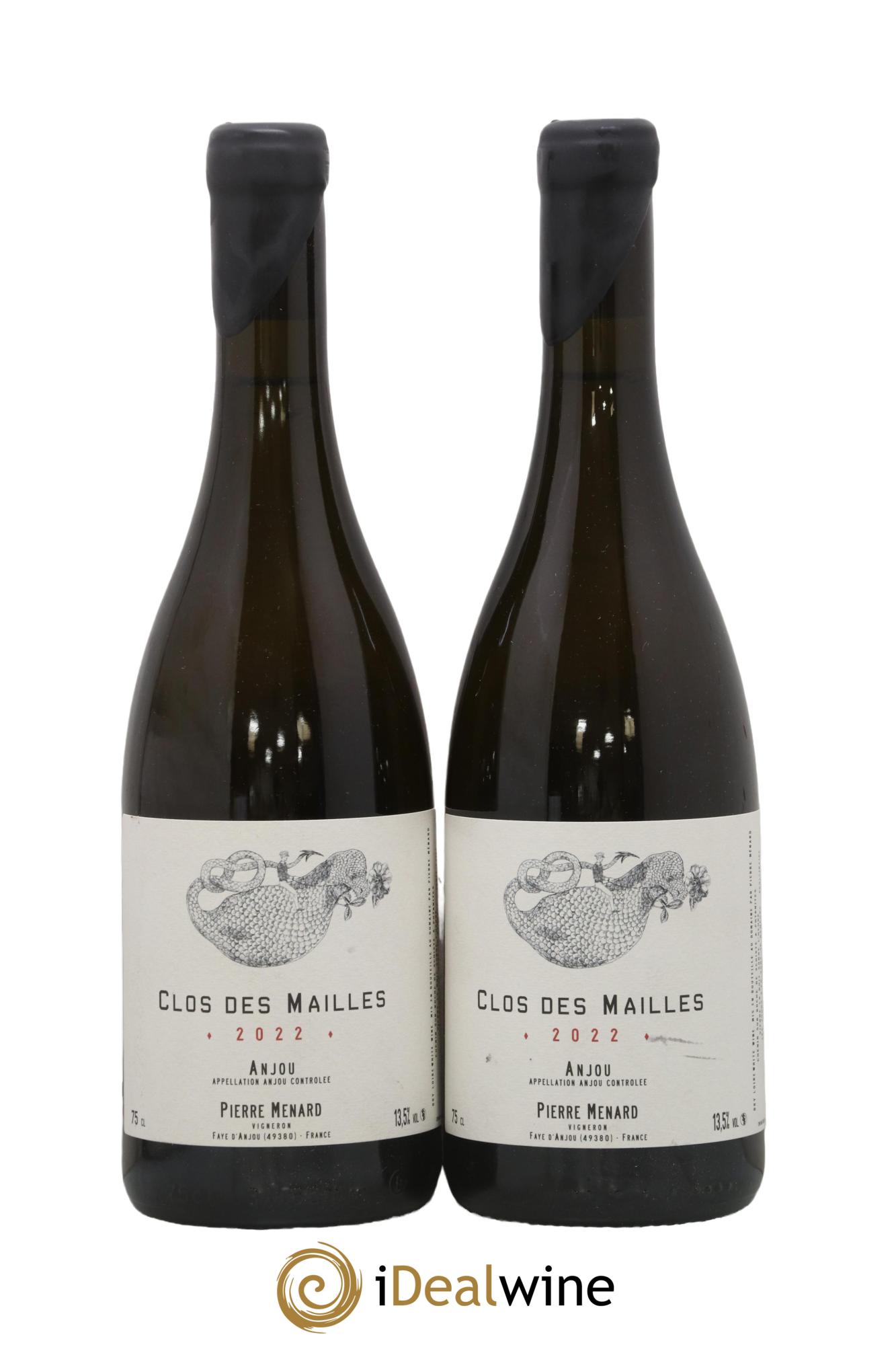 Anjou Le Clos des Mailles Pierre Ménard 2022 - Lot de 2 bouteilles - 0