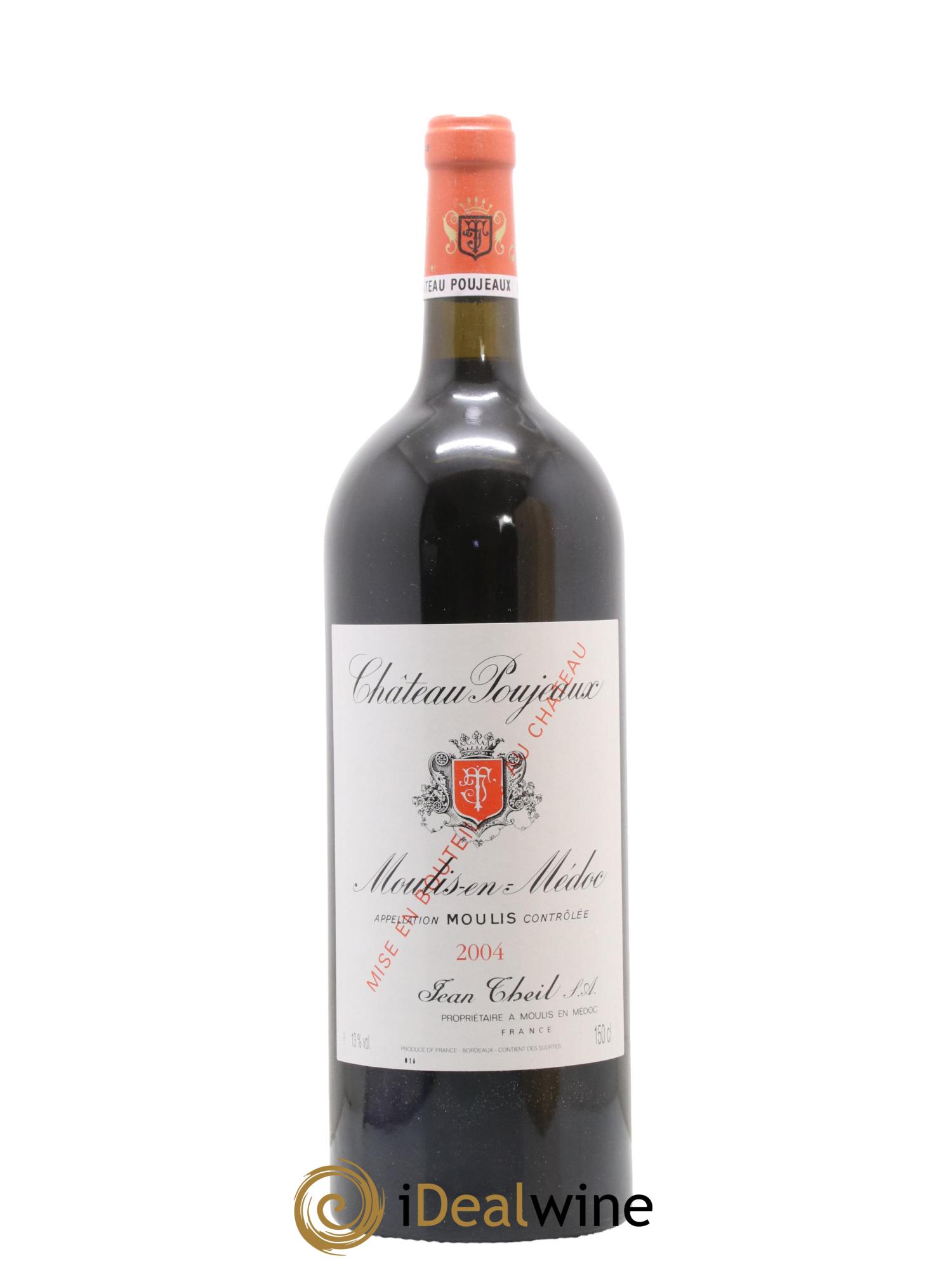 Château Poujeaux 2004 - Lot de 1 magnum - 1