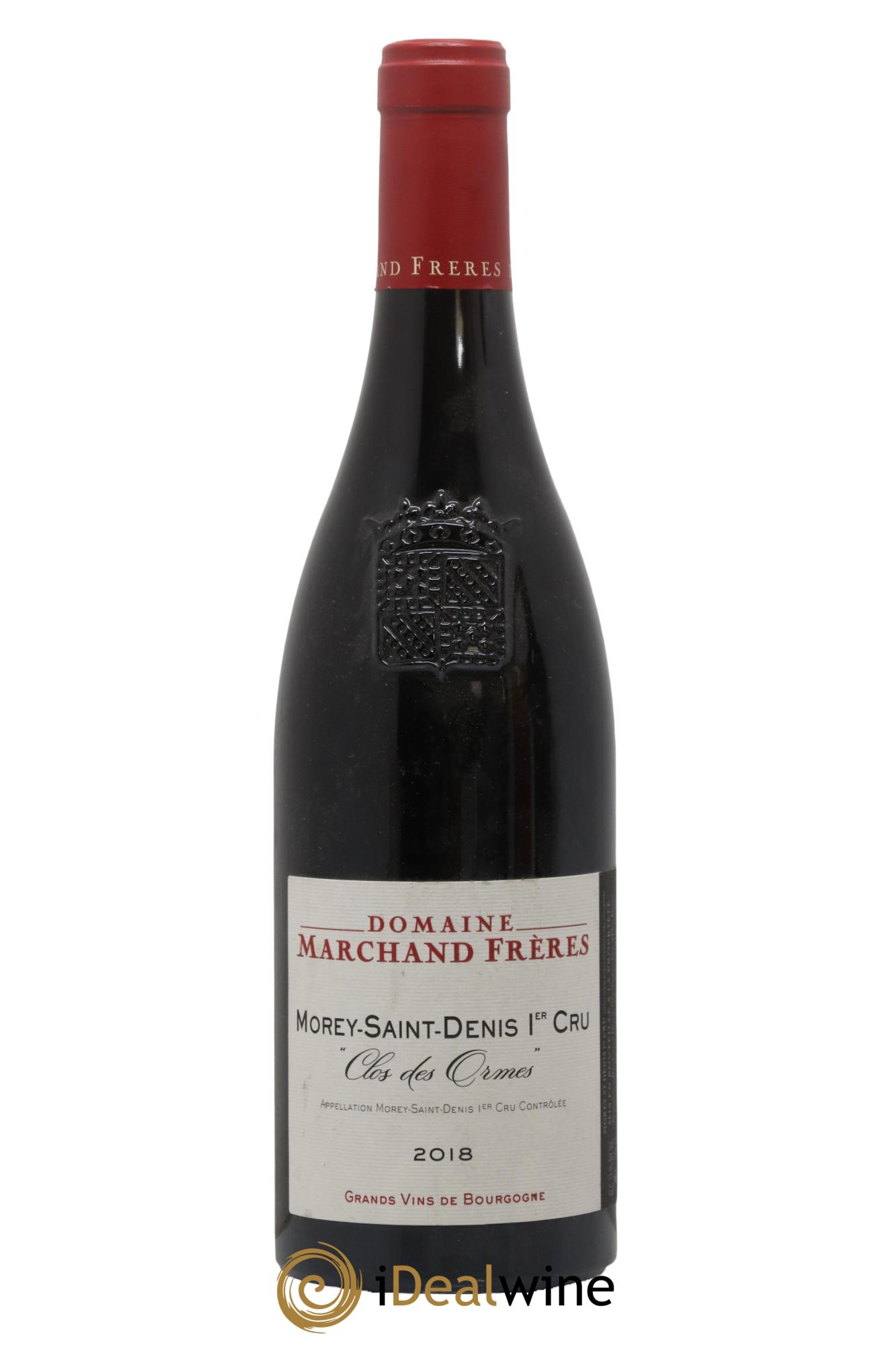 Morey-Saint-Denis 1er Cru Clos des Ormes Domaine Marchand Freres 2018 - Lotto di 1 bottiglia - 0