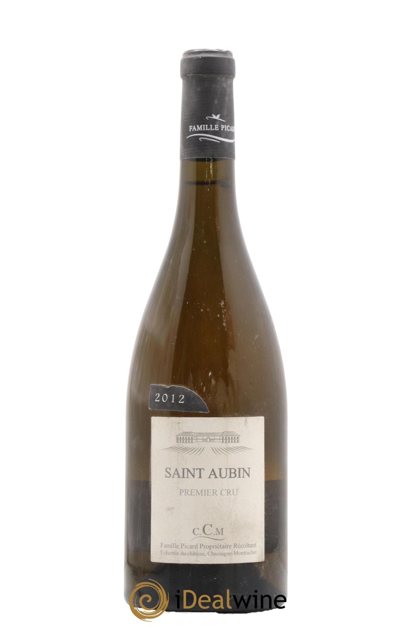 Saint-Aubin 1er Cru Domaine Michel Picard 2012 - Lot de 1 bouteille - 0