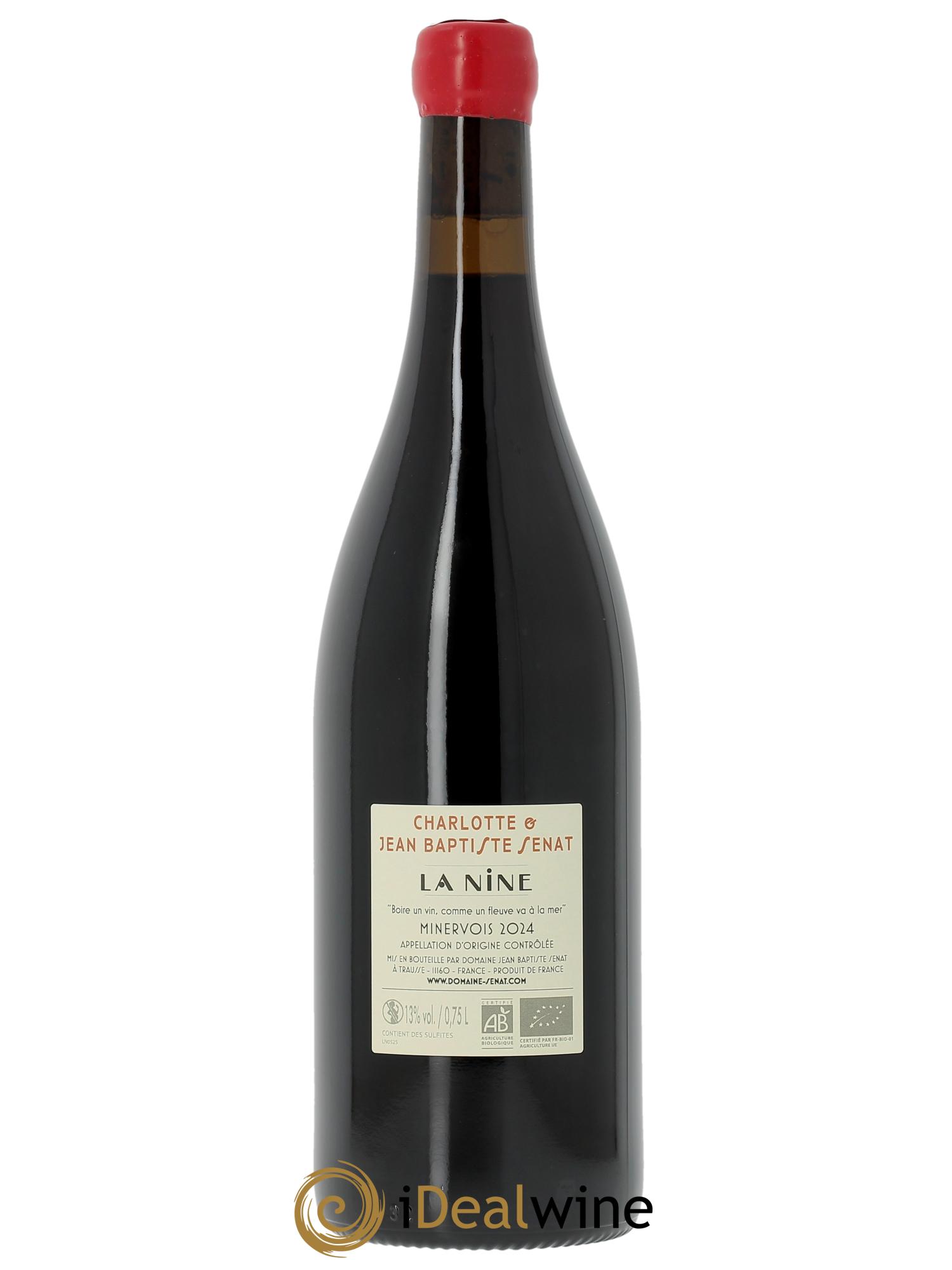 Minervois La Nine Jean-Baptiste Sénat  2024 - Lot de 1 bouteille - 1