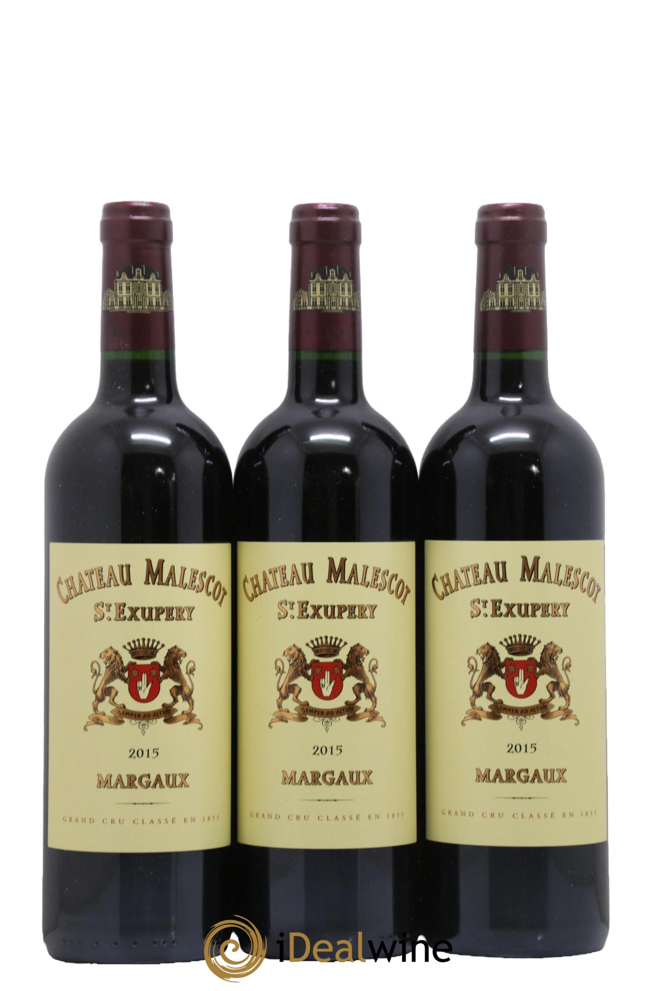 Château Malescot Saint-Exupéry 3ème Grand Cru Classé 2015 - Posten von 6 Flaschen - 1