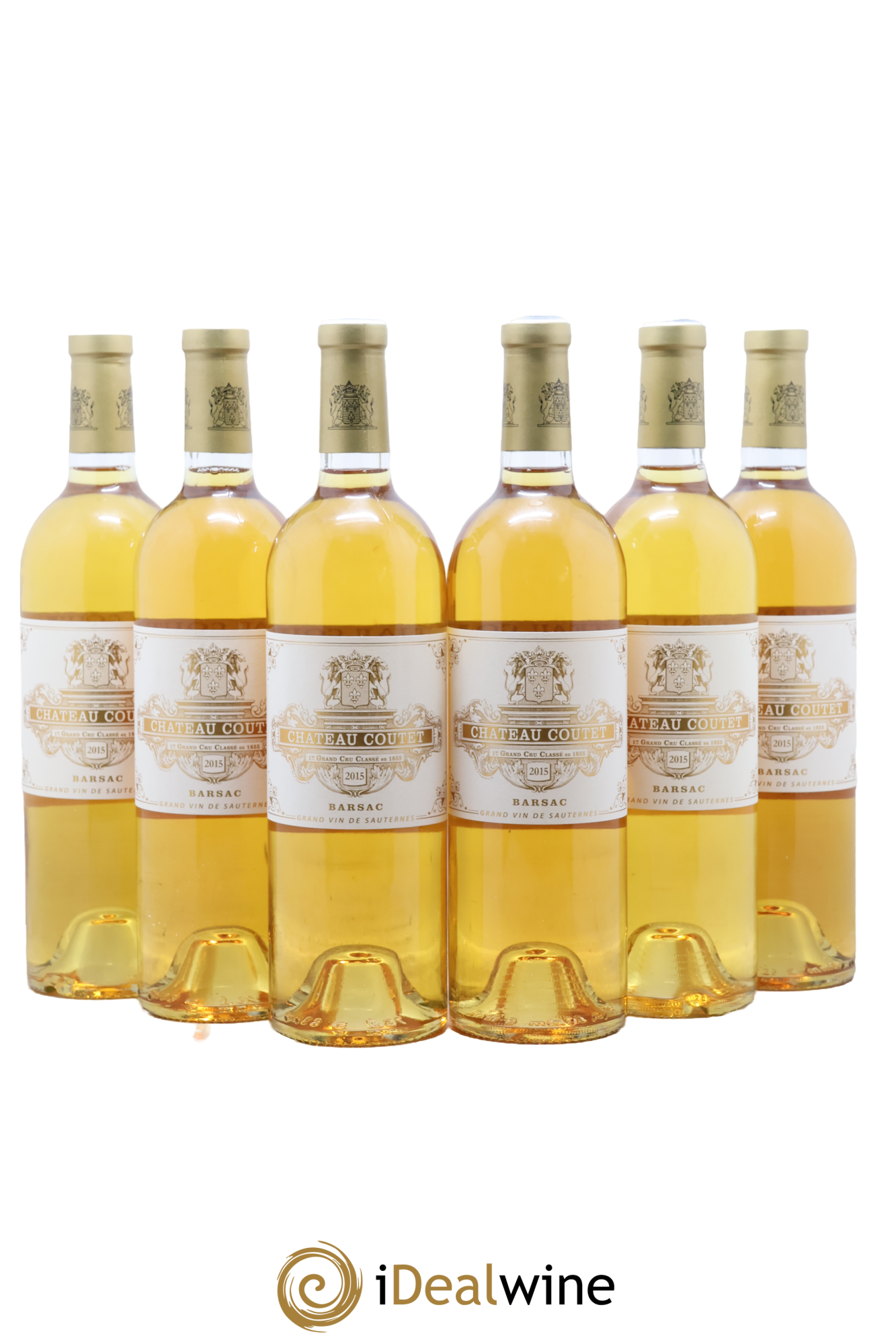 Château Coutet 1er Grand Cru Classé 2015 - Lot de 6 bouteilles - 0