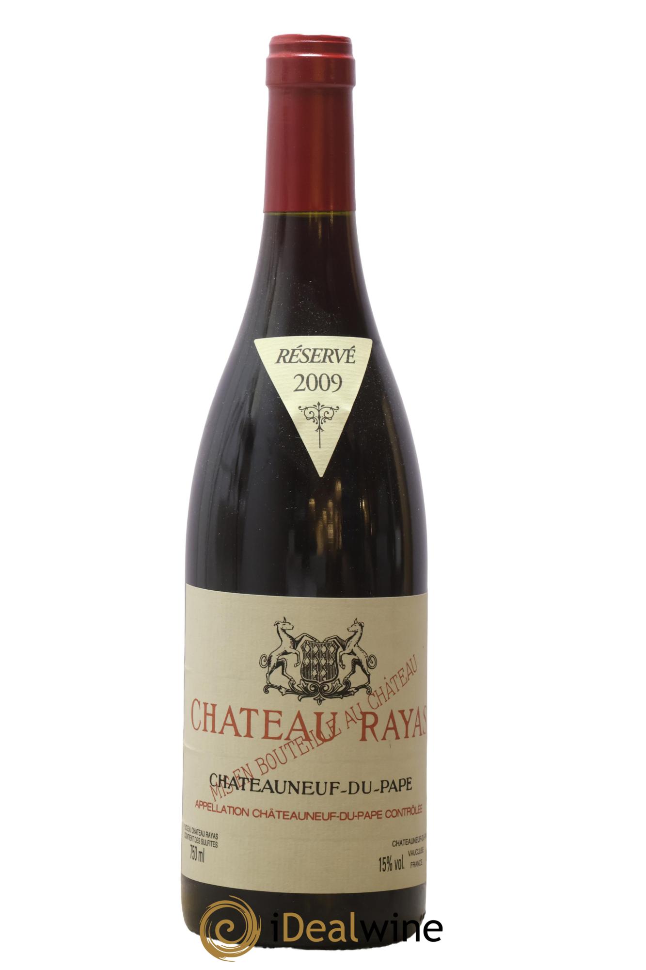 Châteauneuf-du-Pape Château Rayas Emmanuel Reynaud 2009 - Lot de 1 bouteille - 0