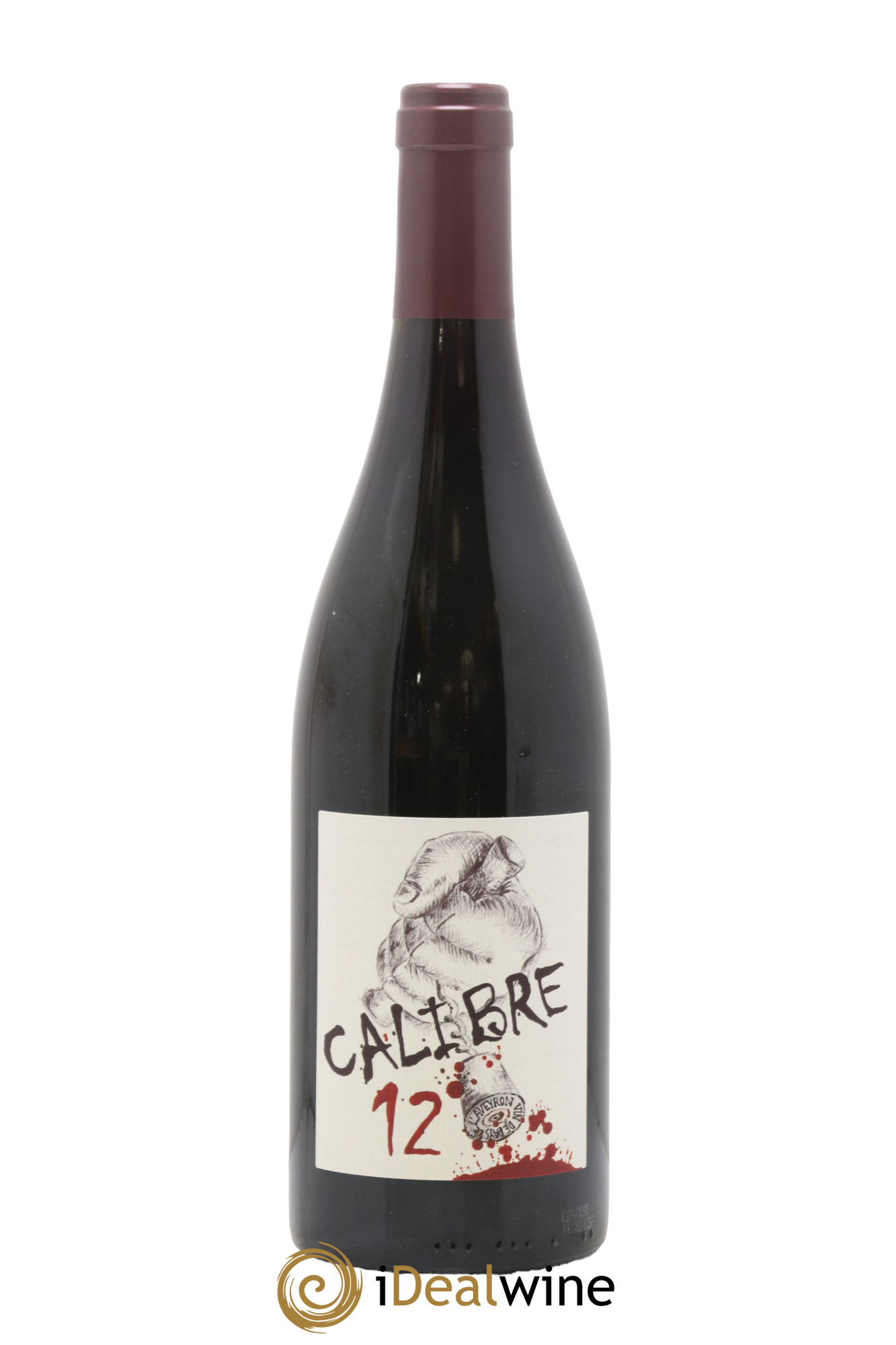 Languedoc IGP de l'Aveyron rouge Calibre 12 Ghislain Montrovier 2023 - Posten von 1 Flasche - 0