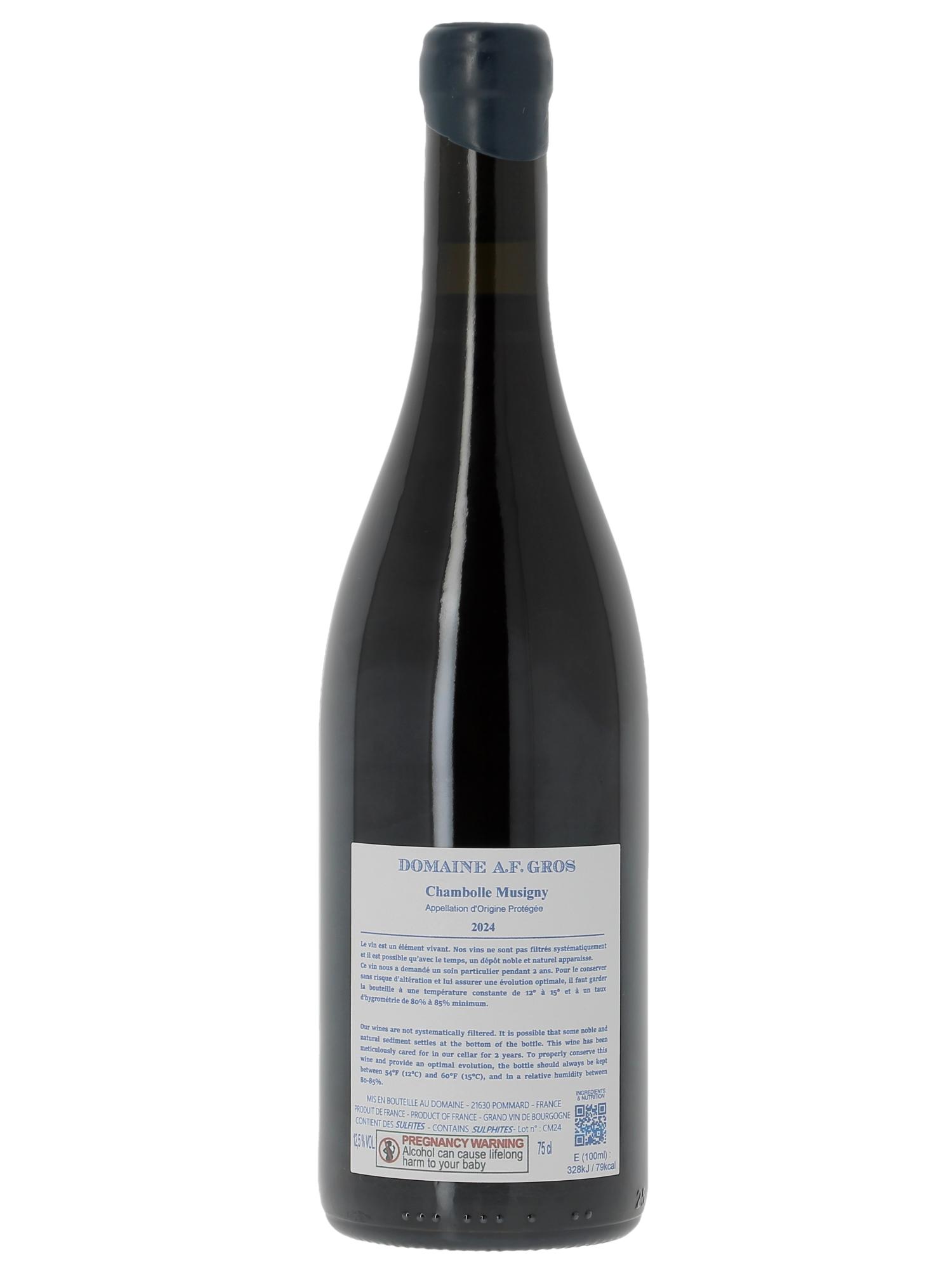Chambolle-Musigny A.-F. Gros 2024 - Lote de 1 botella - 1