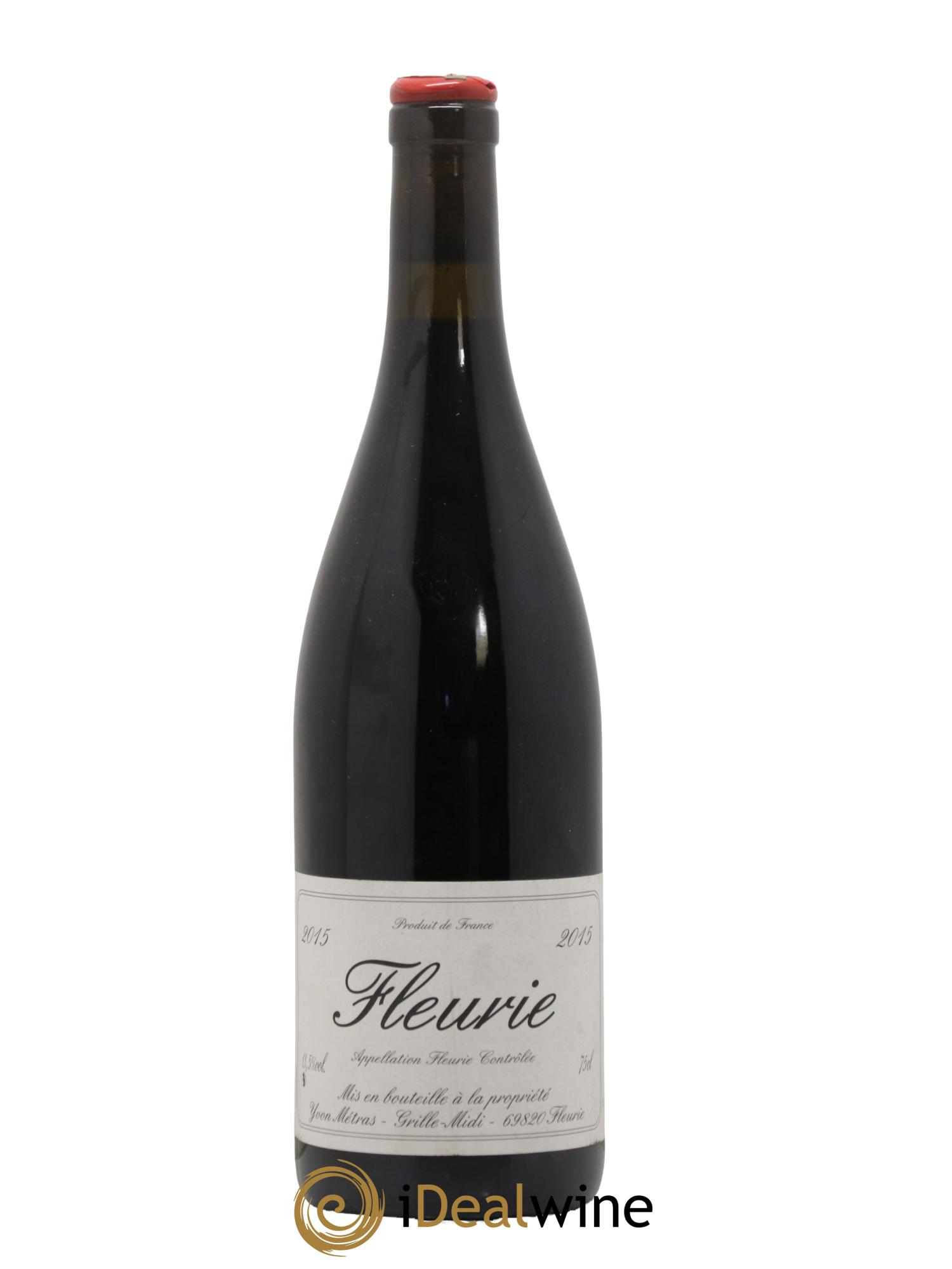Fleurie Vieilles vignes Yvon Métras 2015 - Lot de 1 bouteille - 1