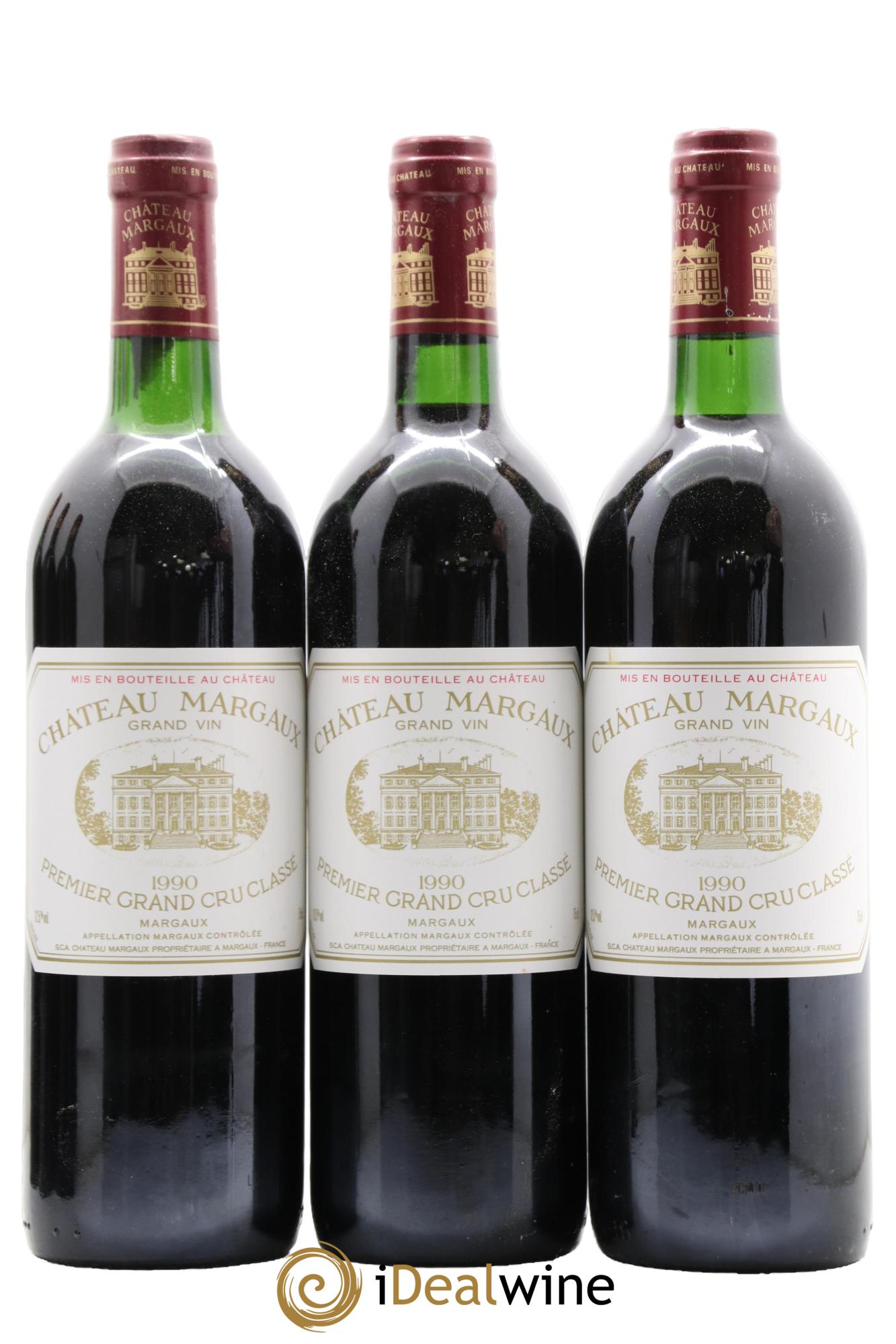 Château Margaux 1er Grand Cru Classé 1990 - Lot de 12 bouteilles - 4