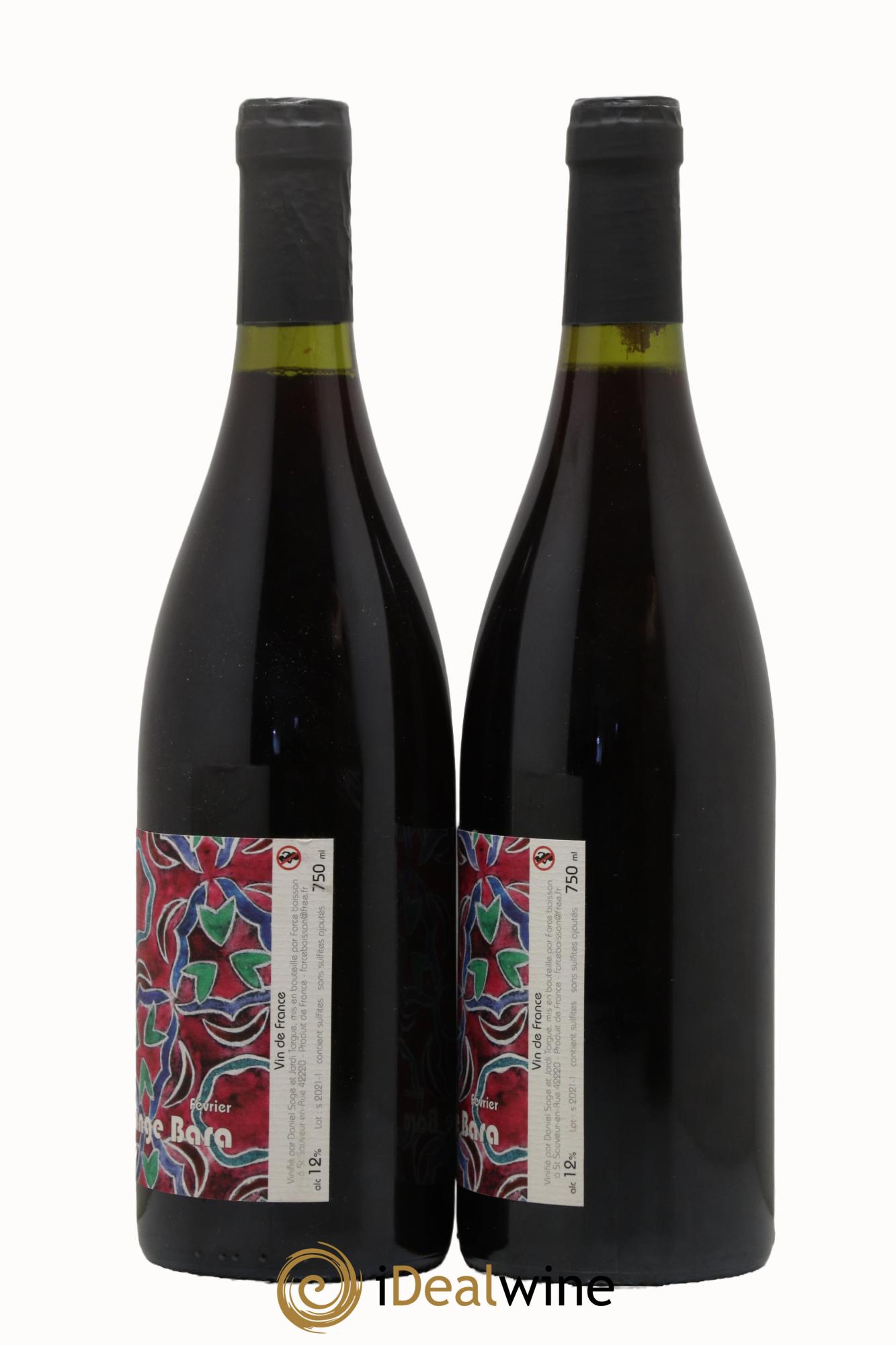 Vin de France Grange Bara Février Daniel Sage 2020 - Lot de 2 bouteilles - 1