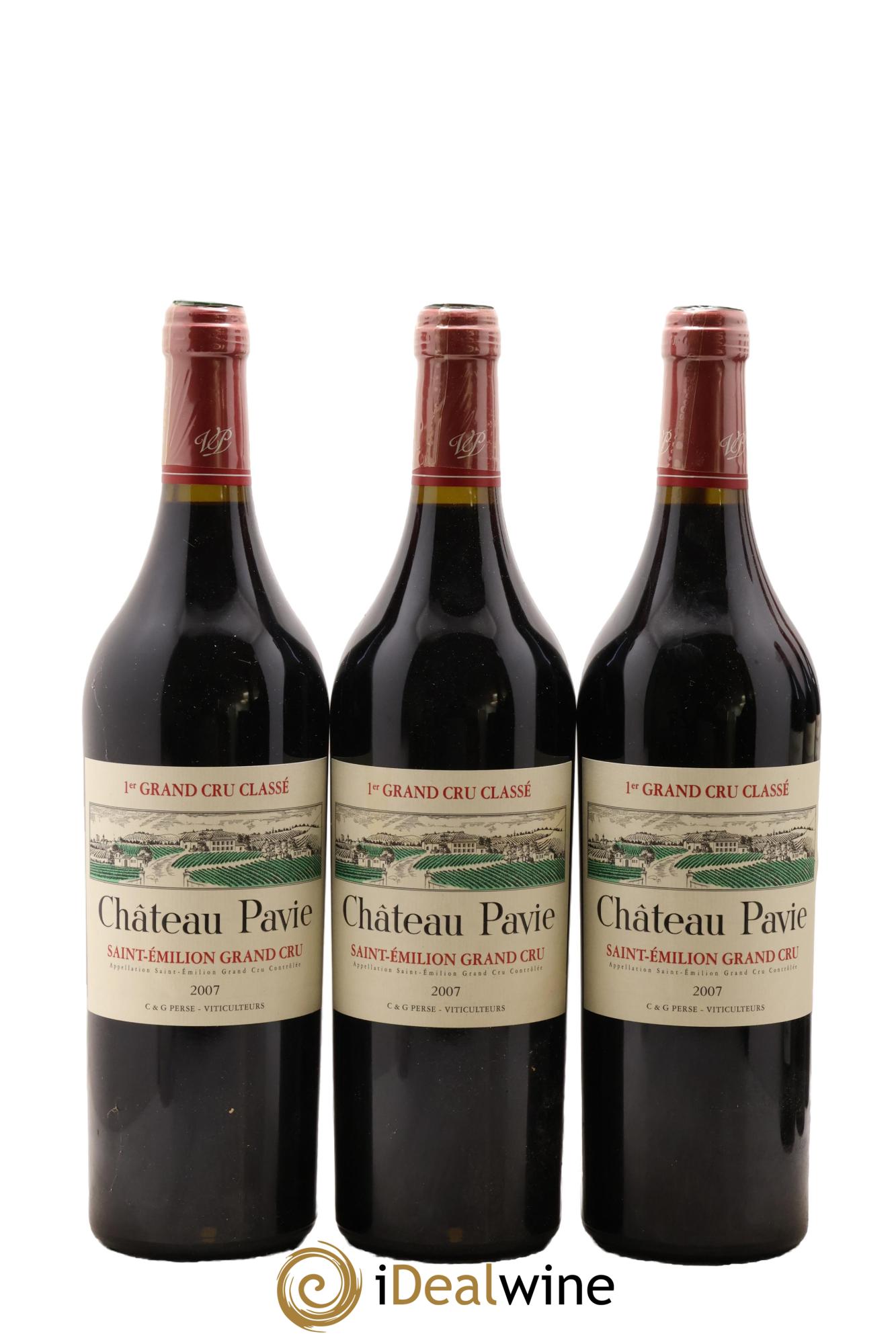 Château Pavie 1er Grand Cru Classé A 2007 - Lot de 12 bouteilles - 5