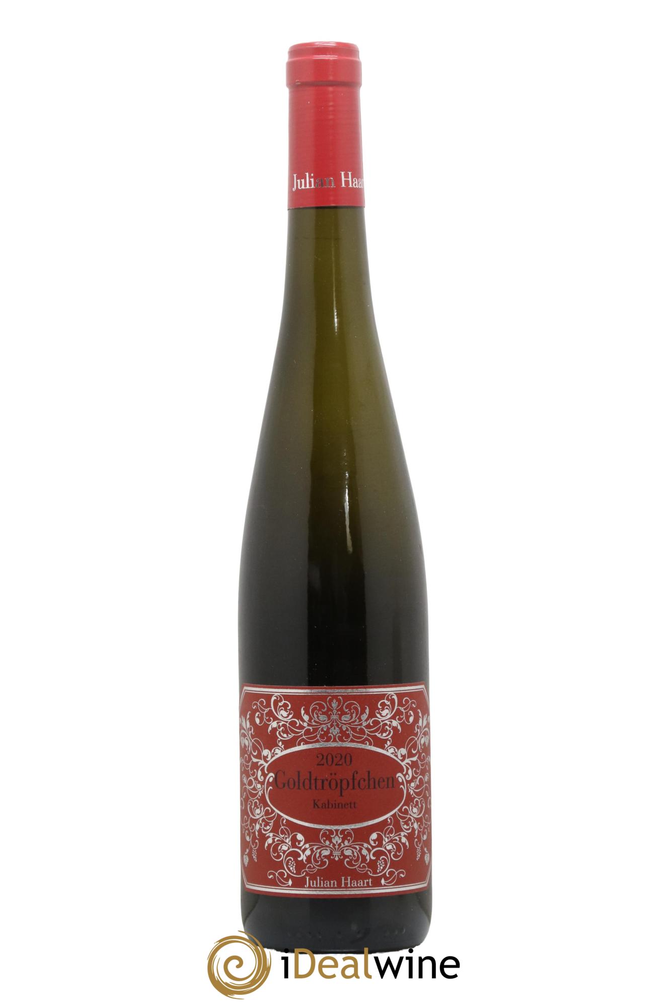 Allemagne Mosel-Saar Goldtropfchen Kabinett Julian Haarrt 2020 - Lot de 1 bouteille - 0