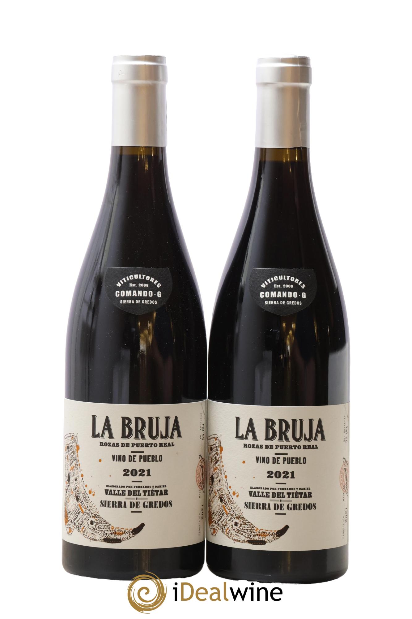 Vinos de Madrid DO Comando G La Bruja de Rozas 2021 - Lot de 2 bouteilles - 0