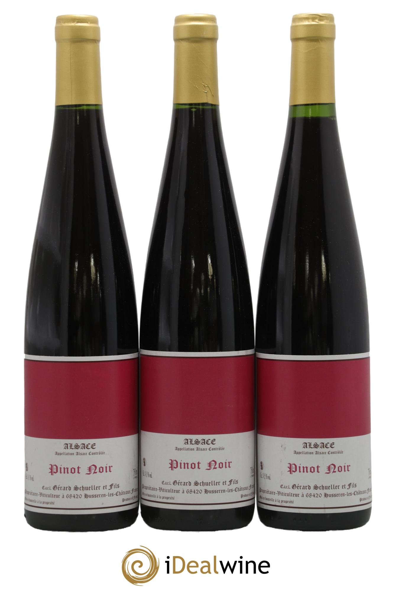 Alsace Pinot Noir LN012 Gérard Schueller (Domaine) 2023 - Lotto di 3 bottiglie - 0