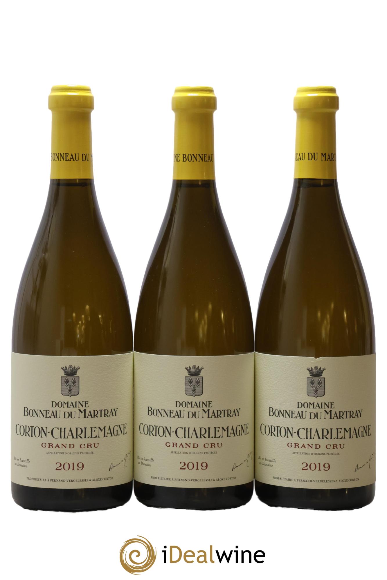 Corton-Charlemagne Grand Cru Bonneau du Martray (Domaine) 2019 - Posten von 3 Flaschen - 0