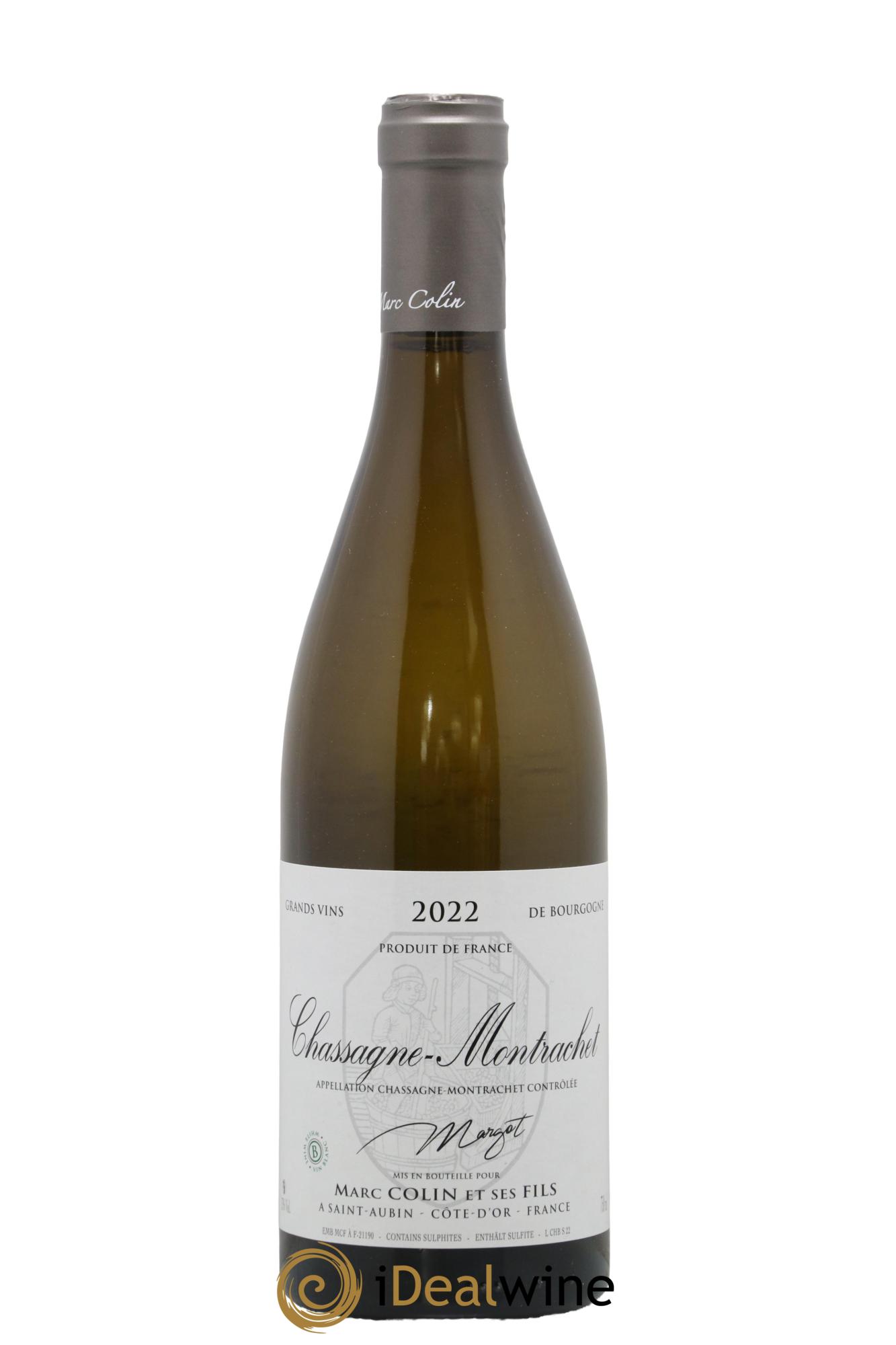 Chassagne-Montrachet Margot Marc Colin & Fils 2022 - Lot de 1 bouteille - 0