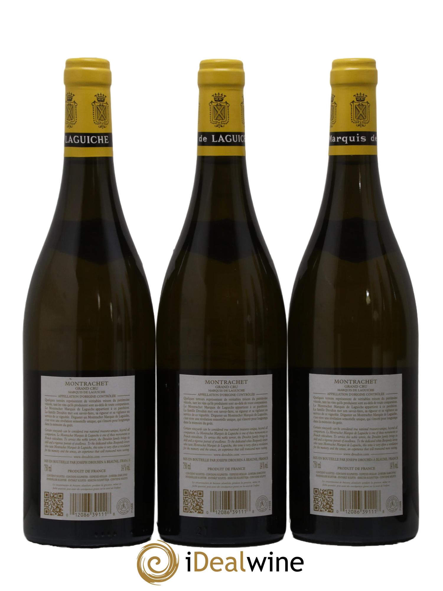 Montrachet Grand Cru Marquis de Laguiche Joseph Drouhin 2020 - Lot de 6 bouteilles - 4