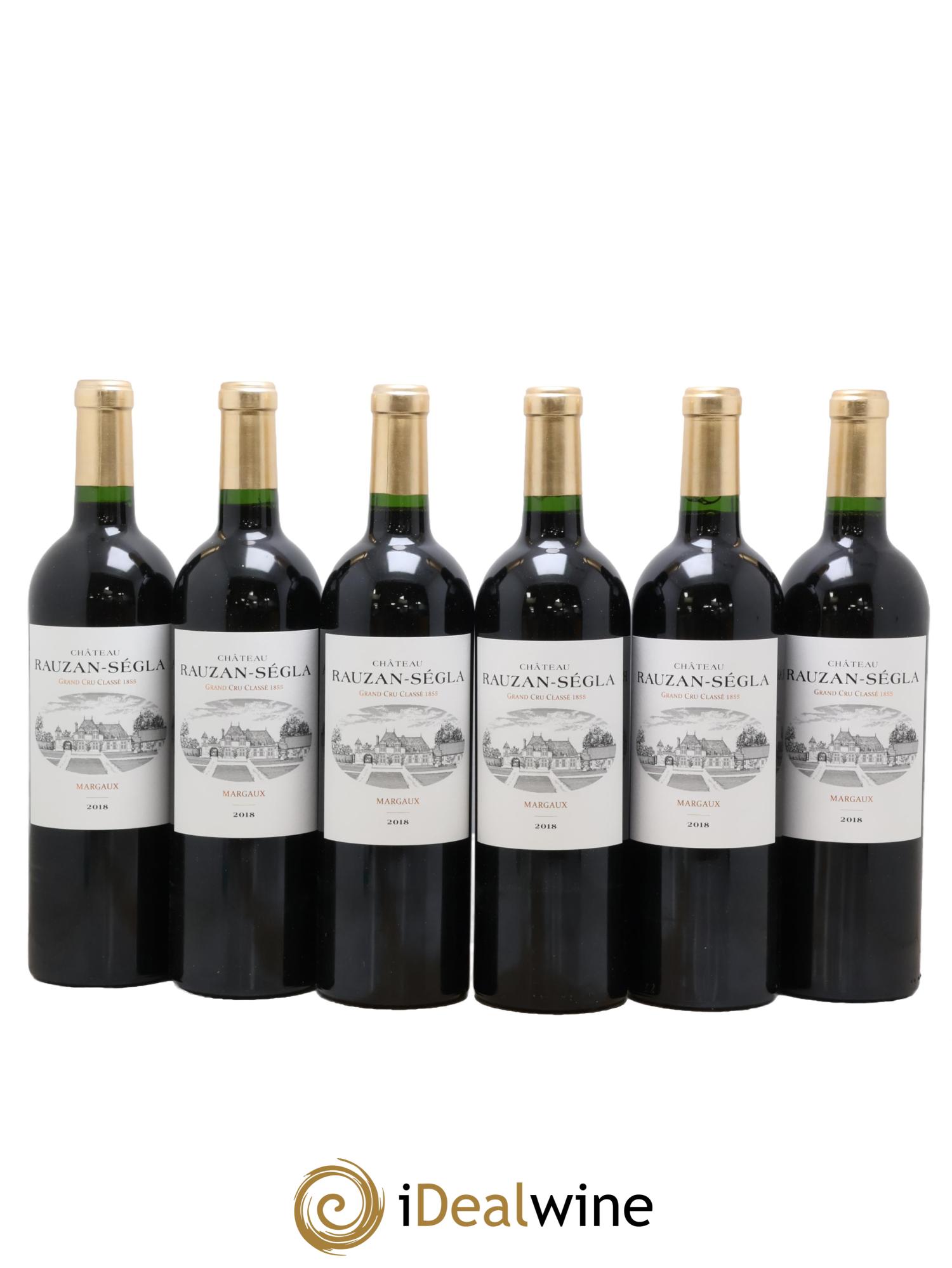 Château Rauzan Ségla Grand Cru Classé 2018 - Lot of 6 bottles - 0