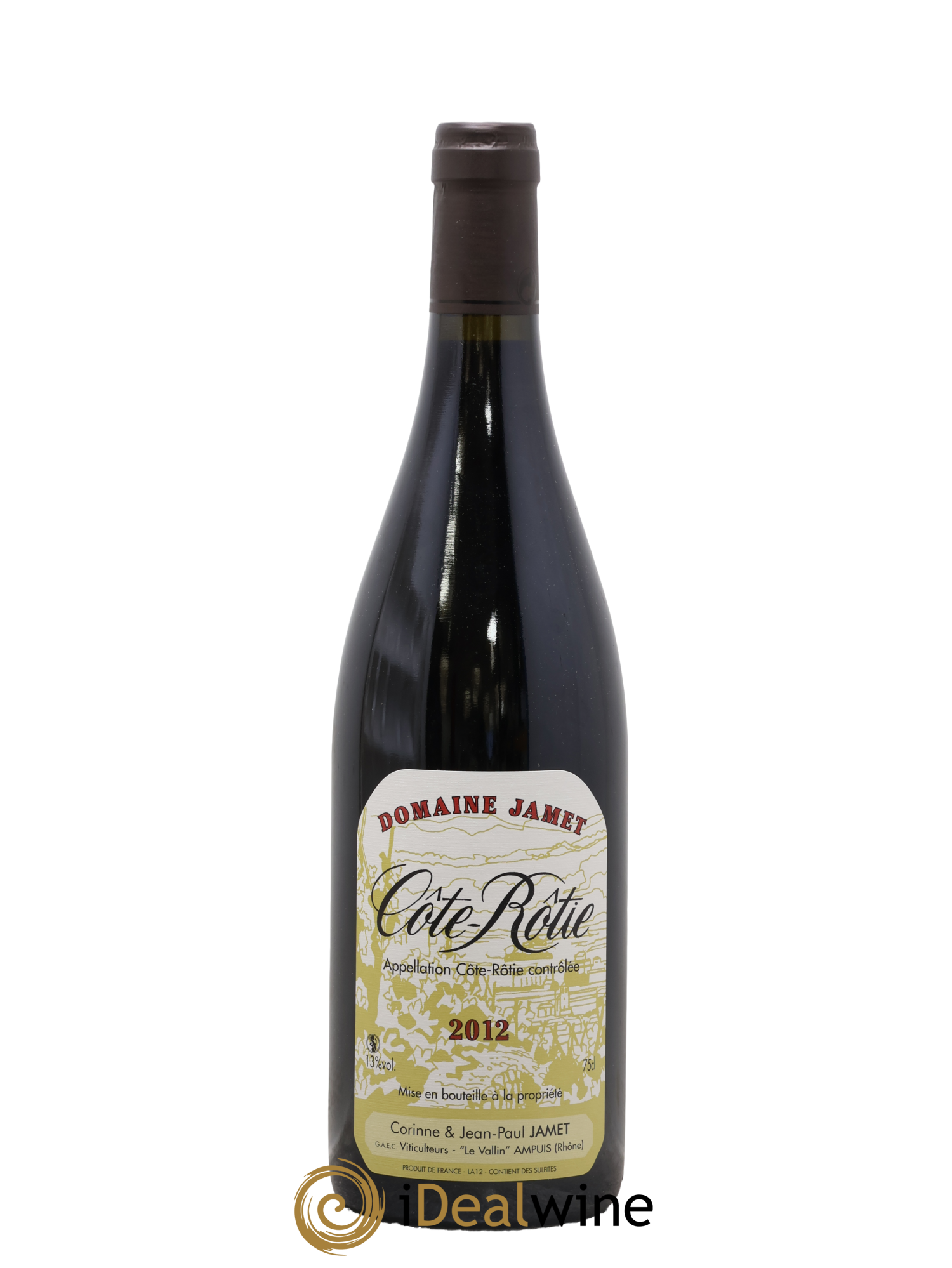Côte-Rôtie Jamet (Domaine) 2012 - Lot de 1 bouteille - 0
