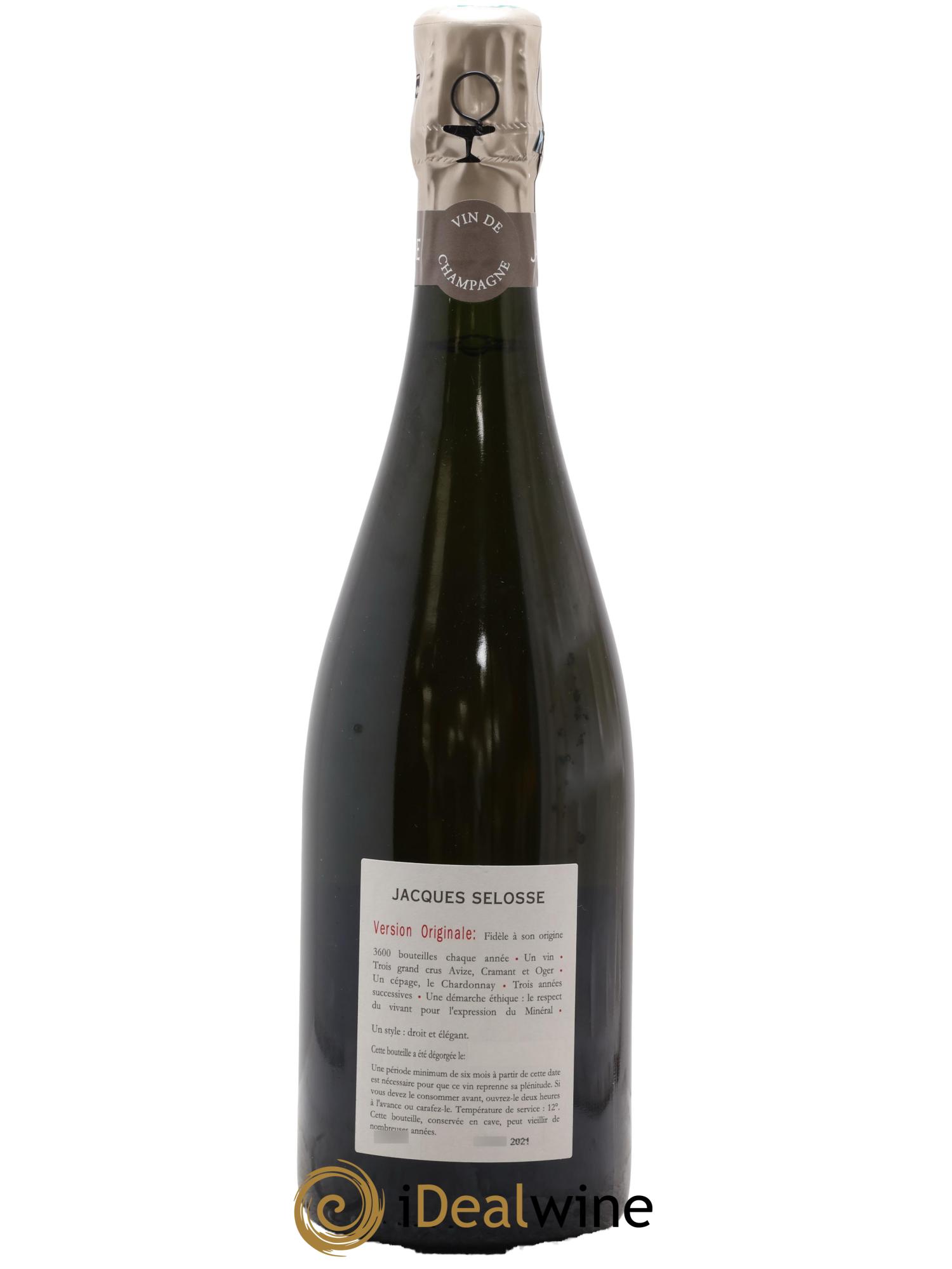 Version Originale Jacques Selosse - Lot de 1 bouteille - 1