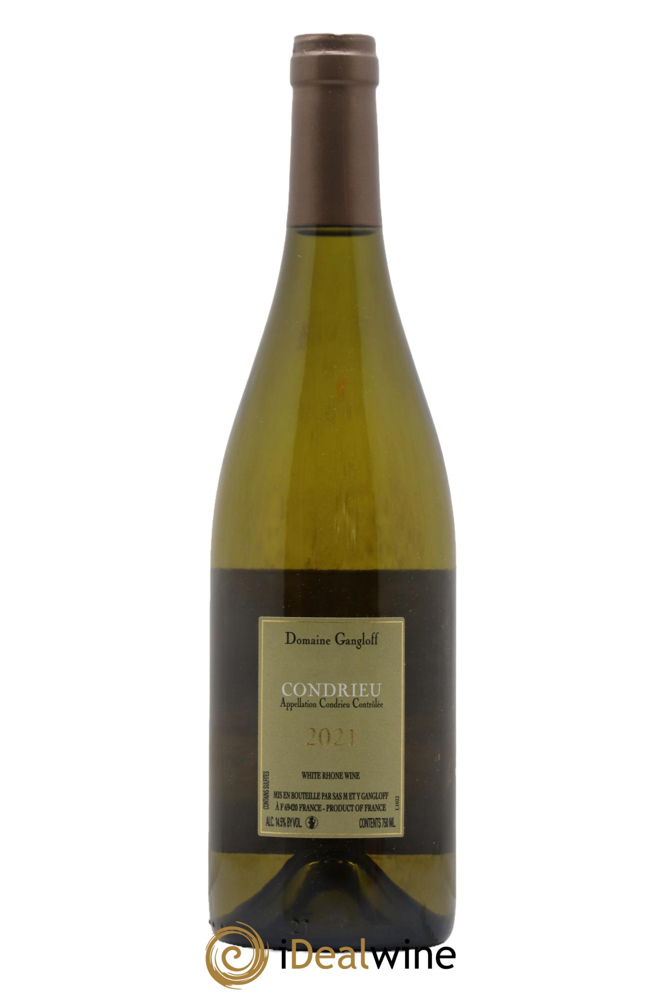 Condrieu Domaine Gangloff (Domaine) 2021 - Lot de 1 bouteille - 1